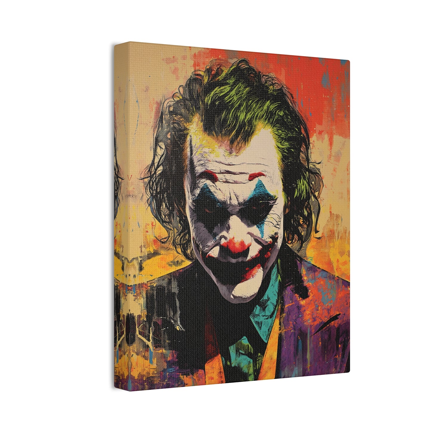 Joker 1 Canvas Stretched, 0.75"