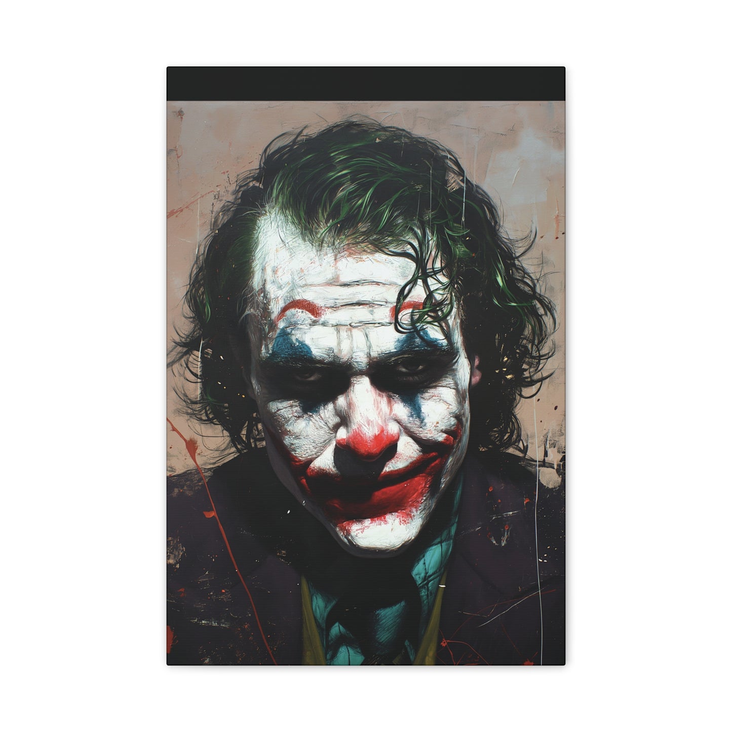Joker 2 Canvas Stretched, 0.75"