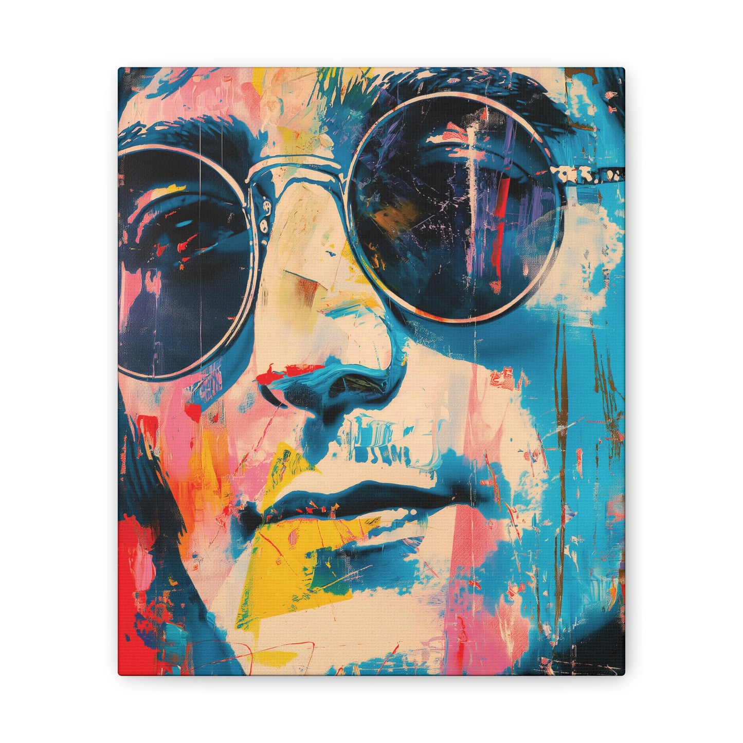 John Lennon Canvas Stretched, 0.75"