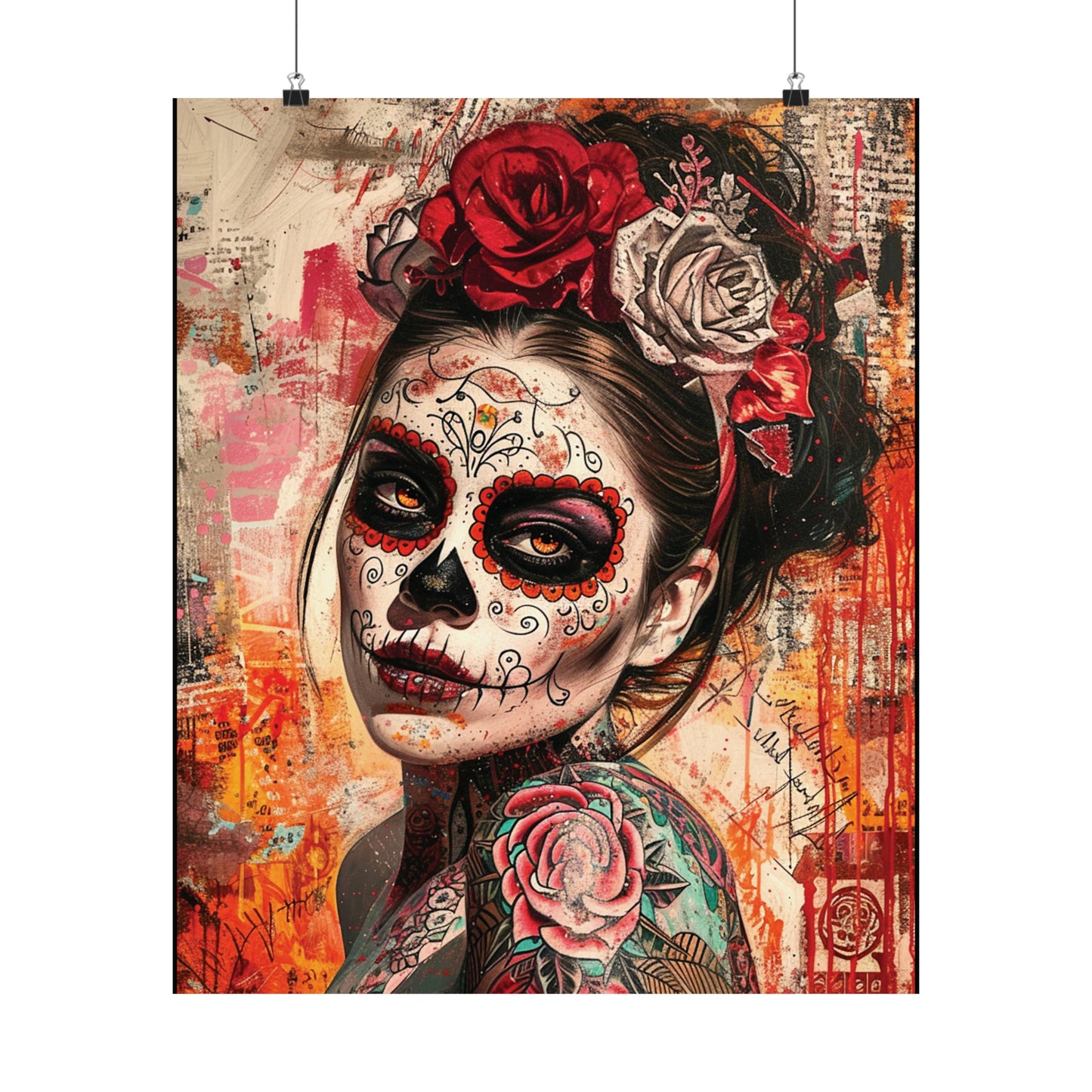 Day of the Dead 6 Matte Vertical Posters