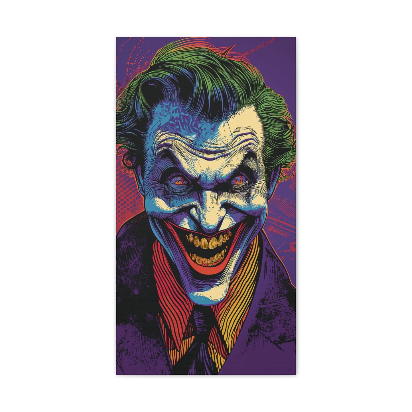 Joker 1 Canvas Stretched, 0.75"