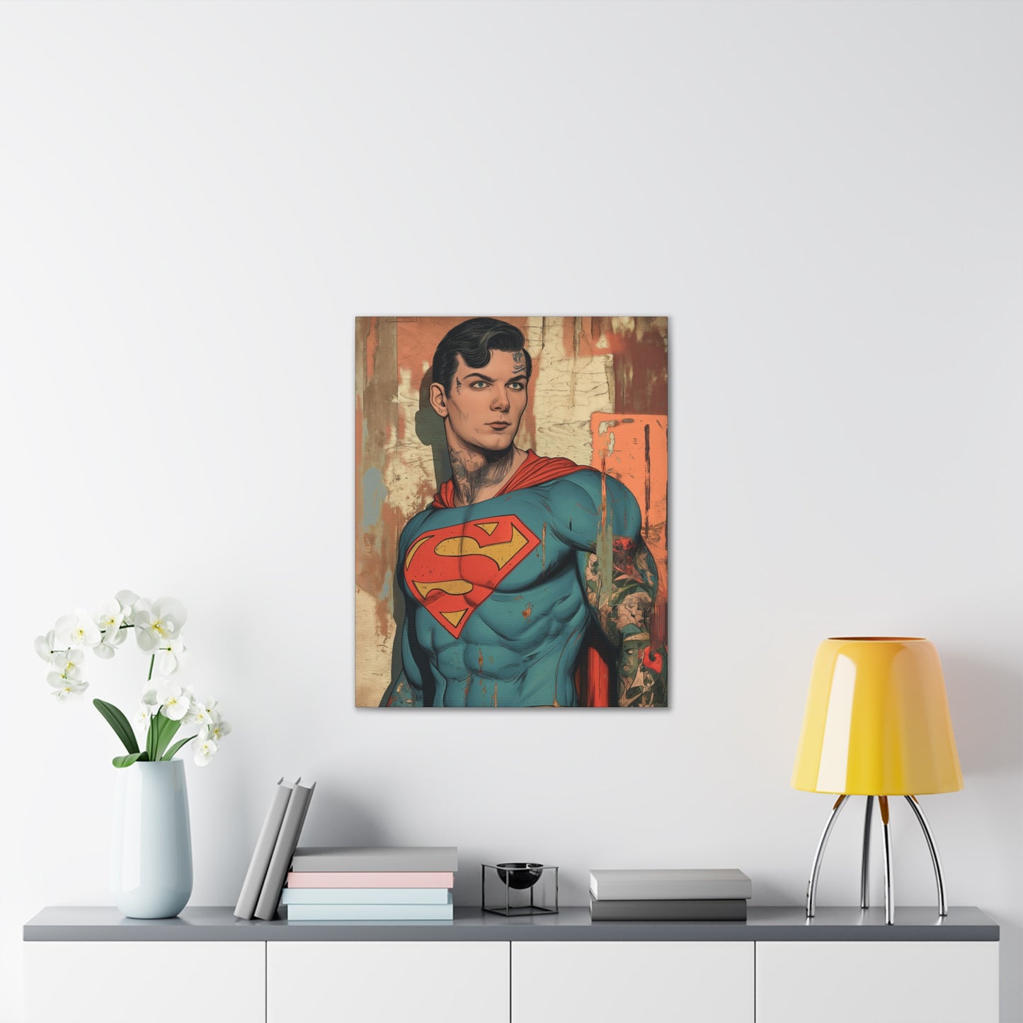 Super 1 Canvas Stretched, 0.75"