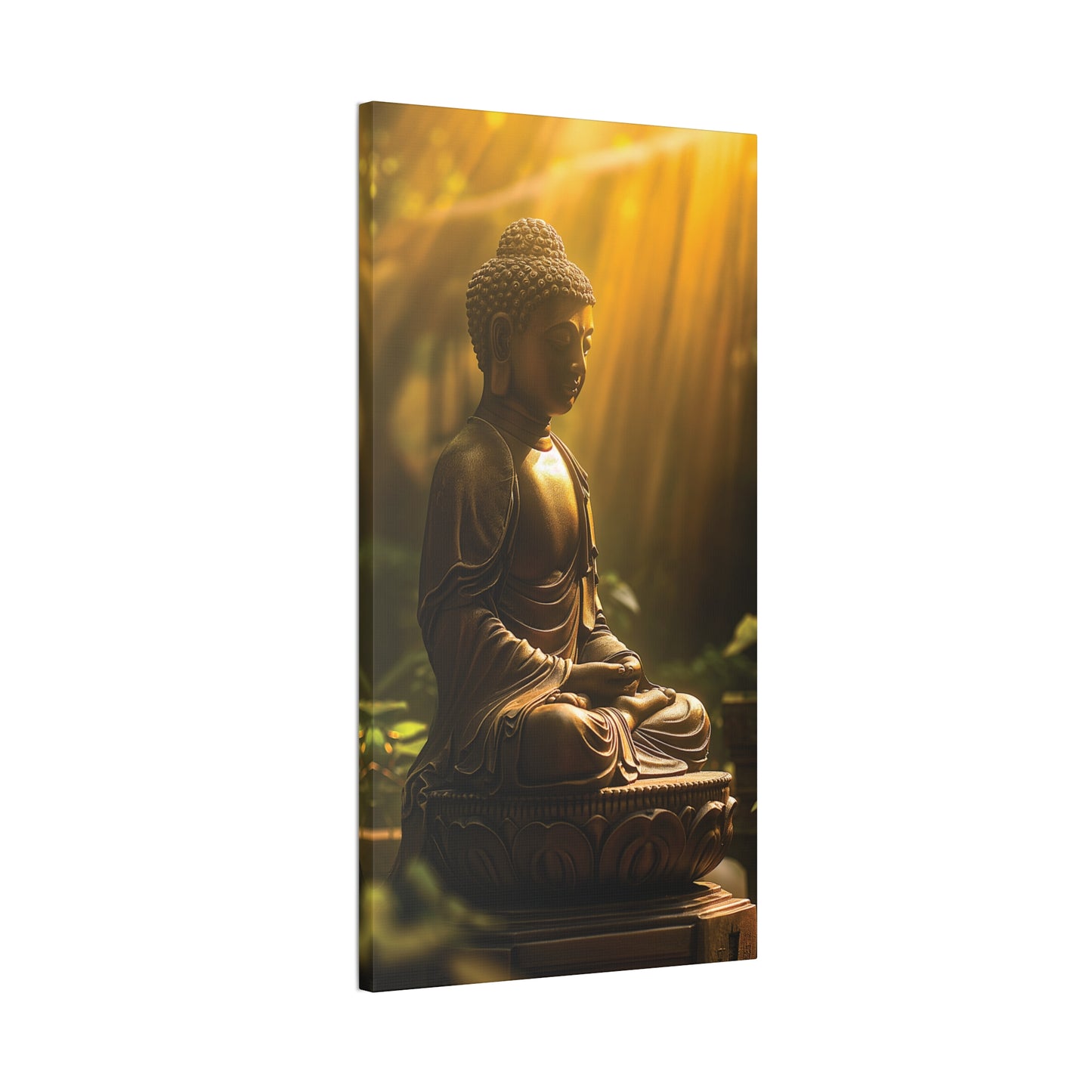 Buddha 26 Canvas Stretched, 0.75"