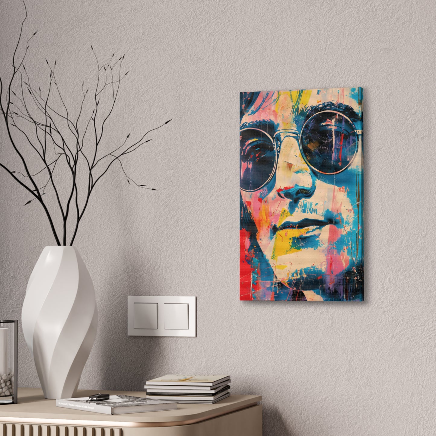 John Lennon Canvas Stretched, 0.75"