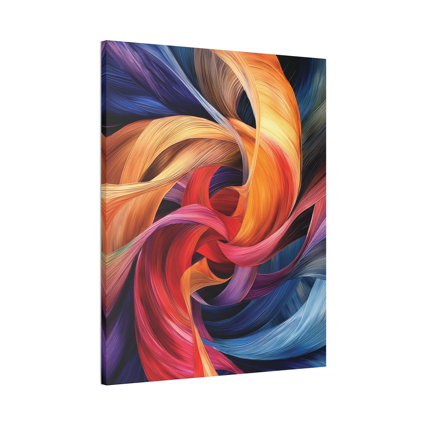 Ribbons 1 Canvas Stretched, 0.75"