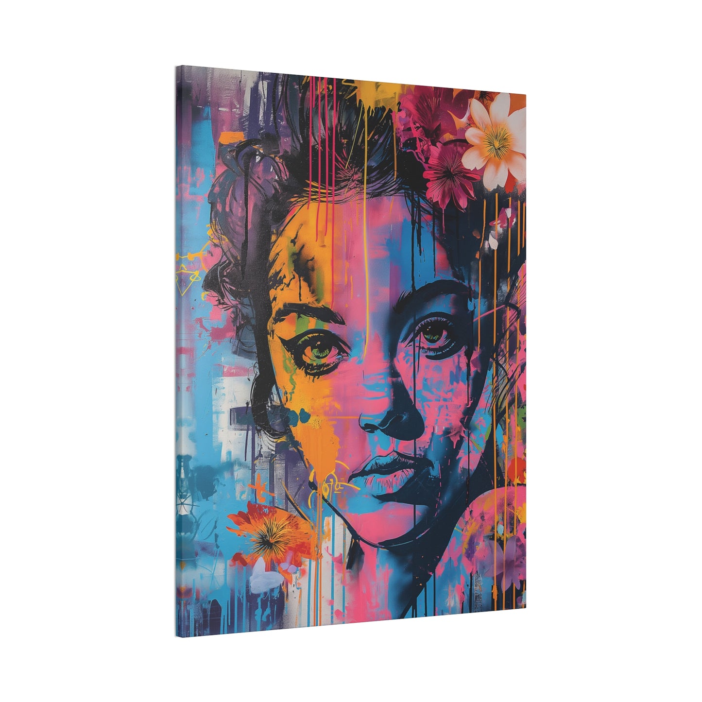 Girl 6 Canvas Stretched, 0.75"