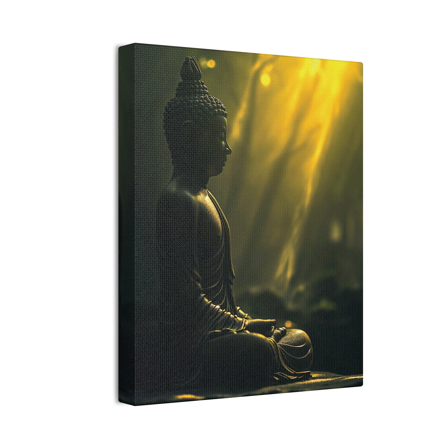 Buddha 25 Canvas Stretched, 0.75"