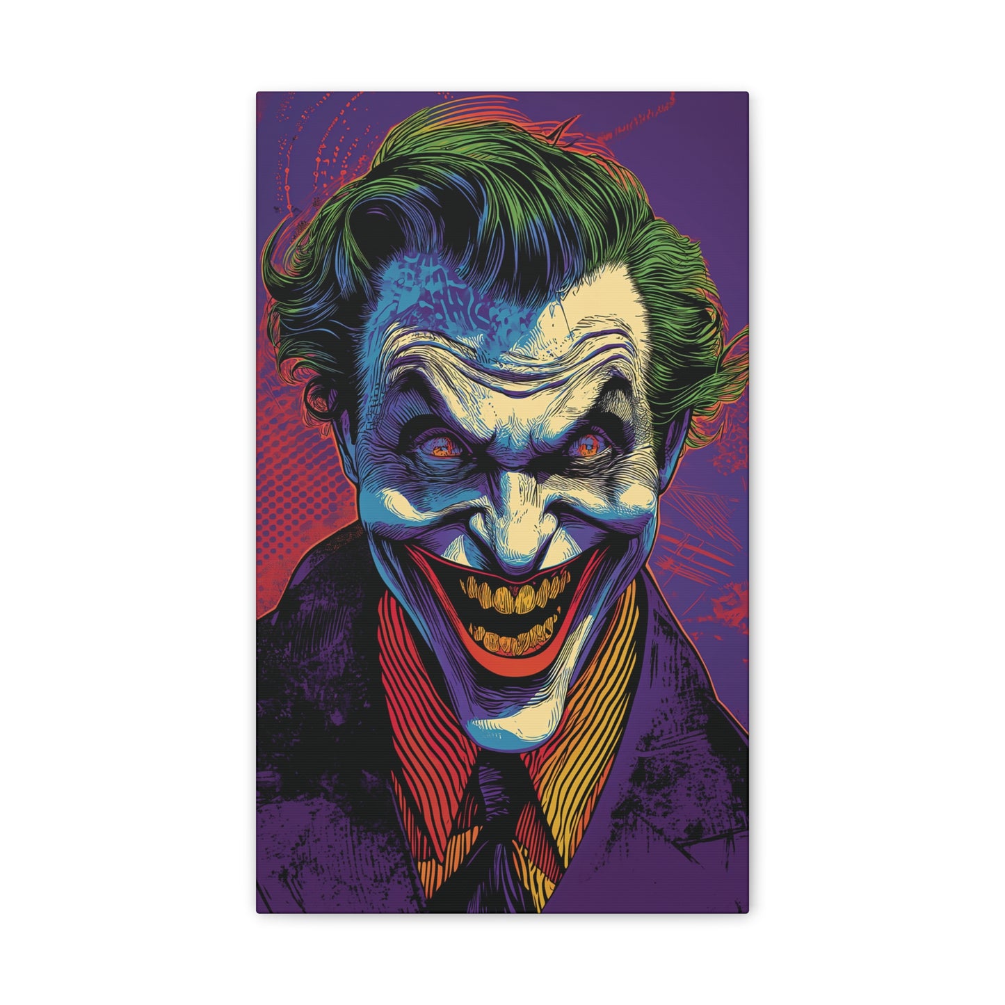 Joker 1 Canvas Stretched, 0.75"