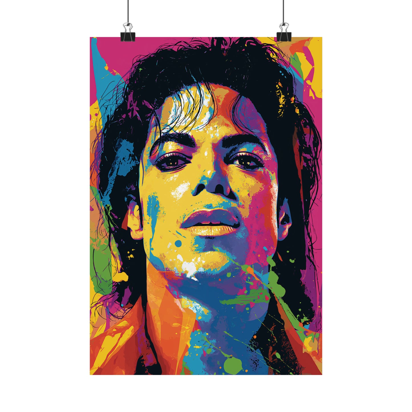 Jackson 1 Matte Vertical Posters