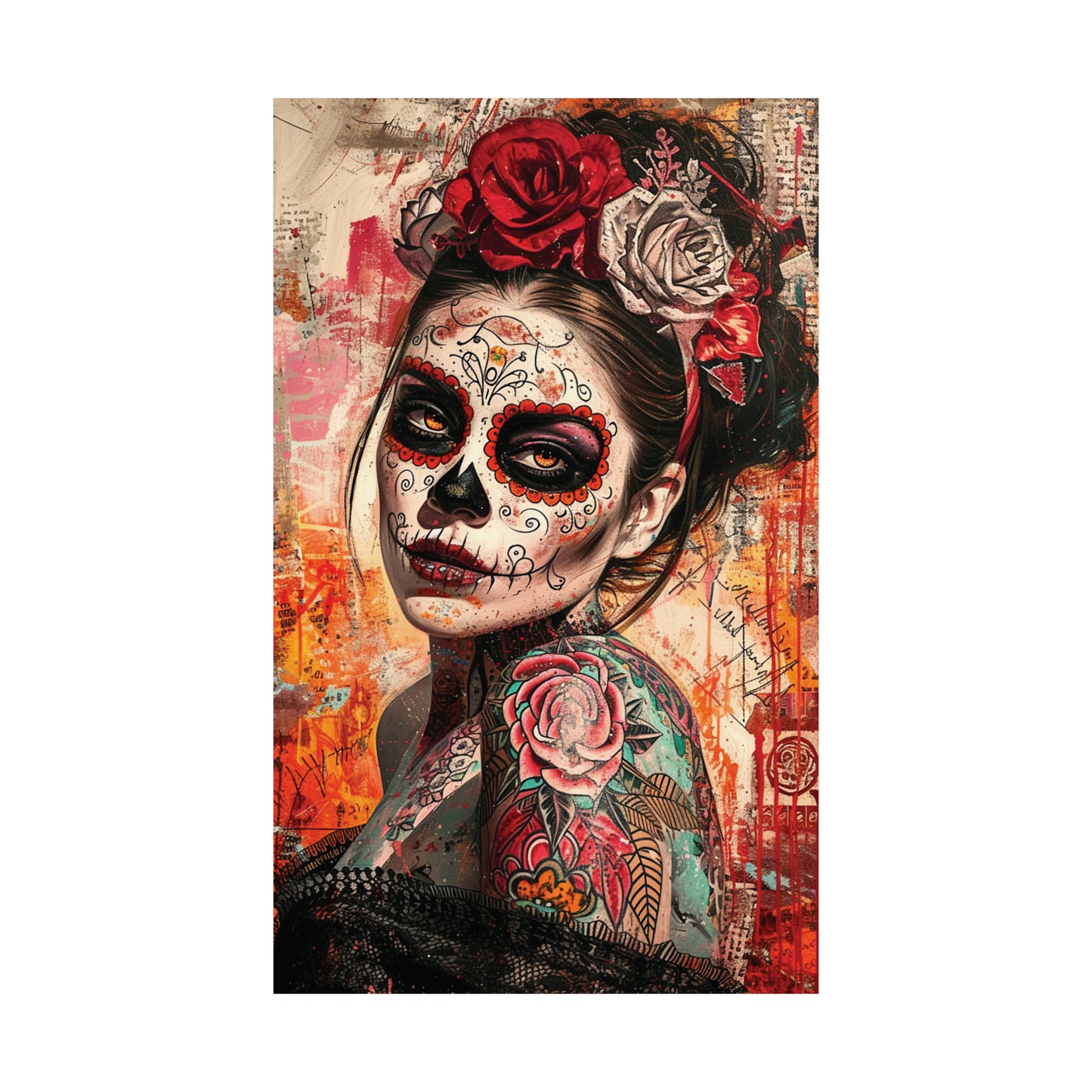 Day of the Dead 6 Matte Vertical Posters