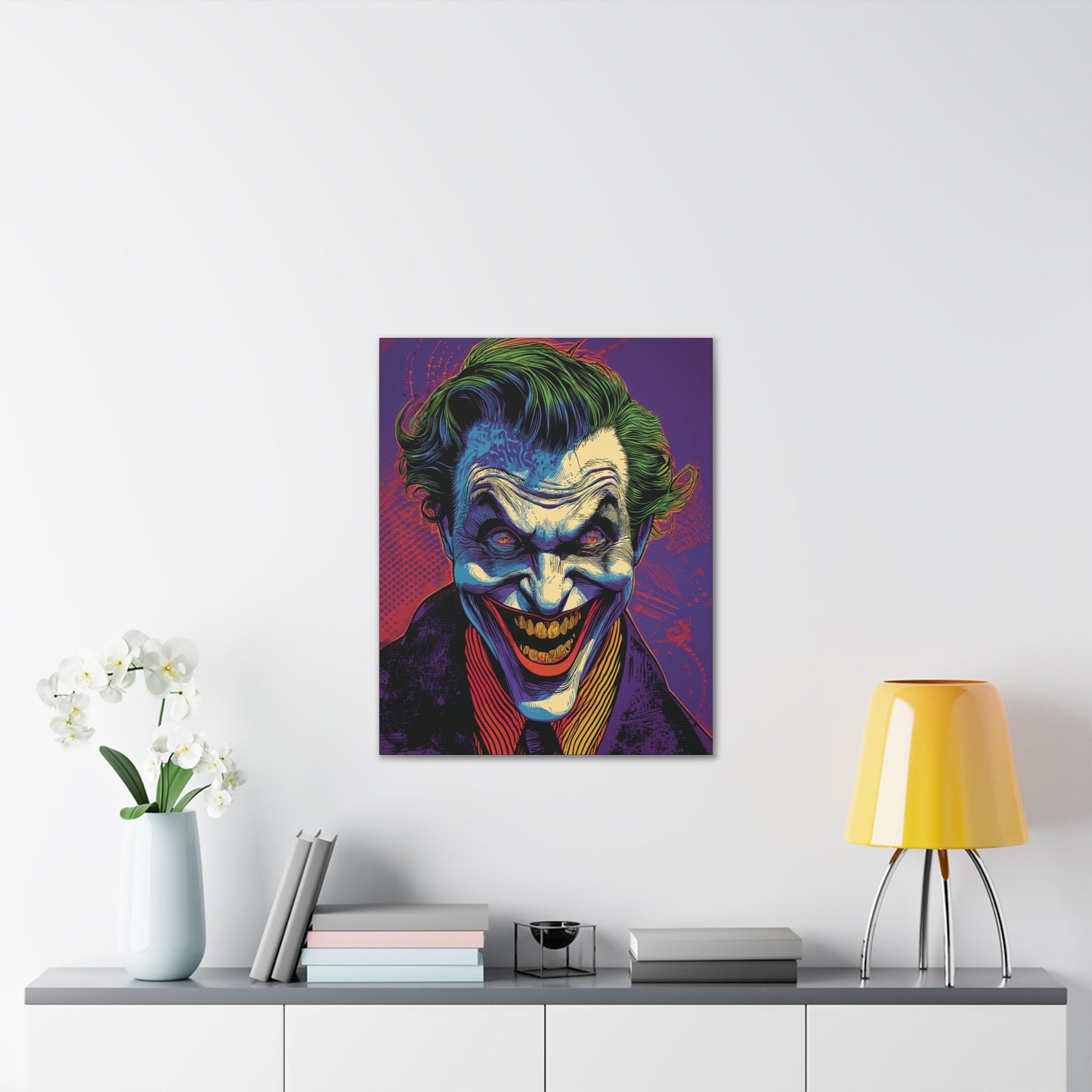 Joker 1 Canvas Stretched, 0.75"