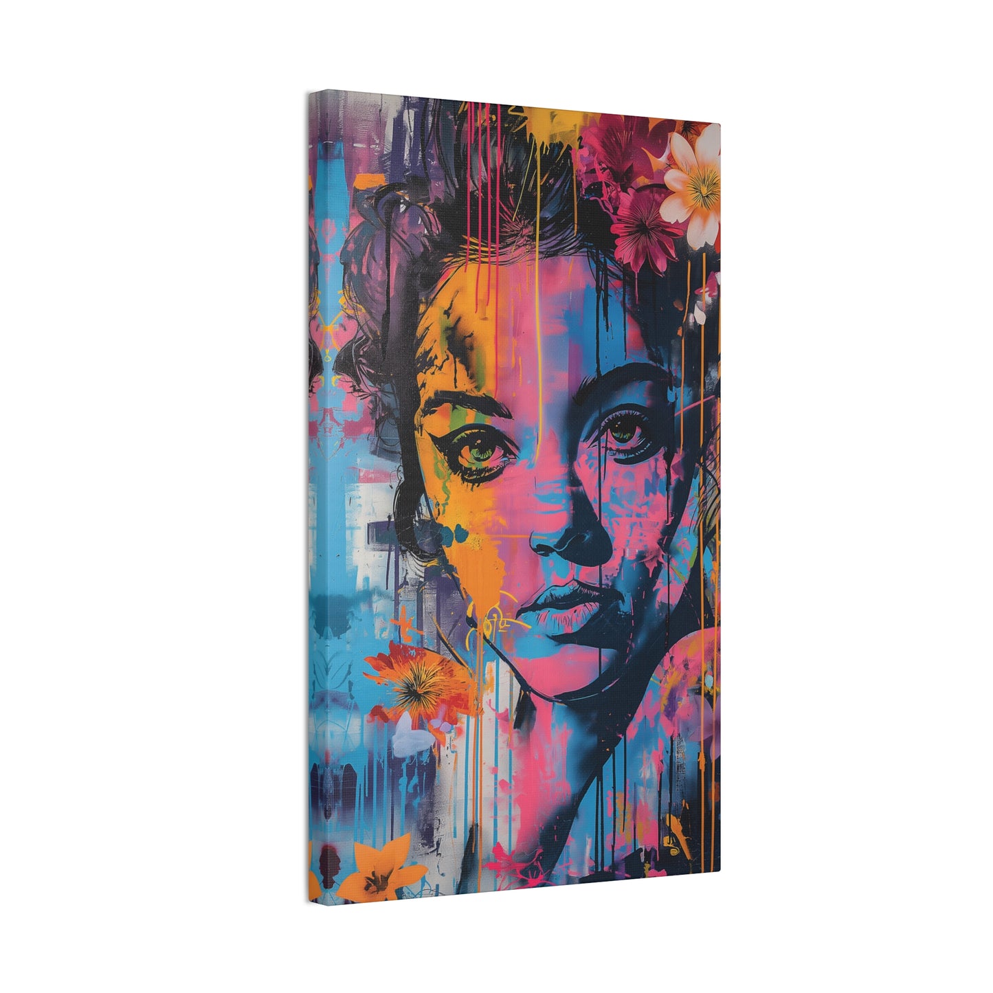 Girl 6 Canvas Stretched, 0.75"