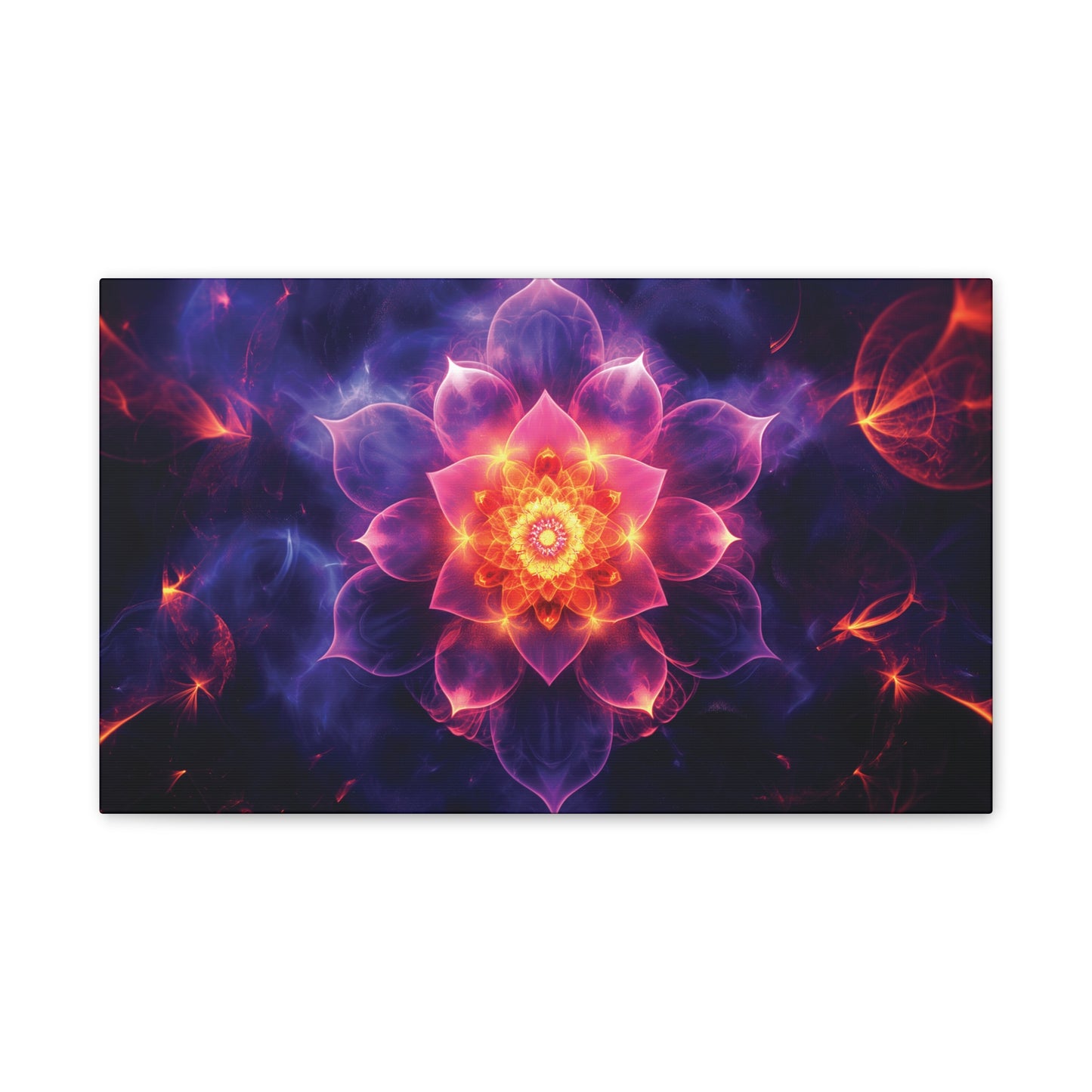 Deep Mandala 10 Canvas Stretched, 0.75"