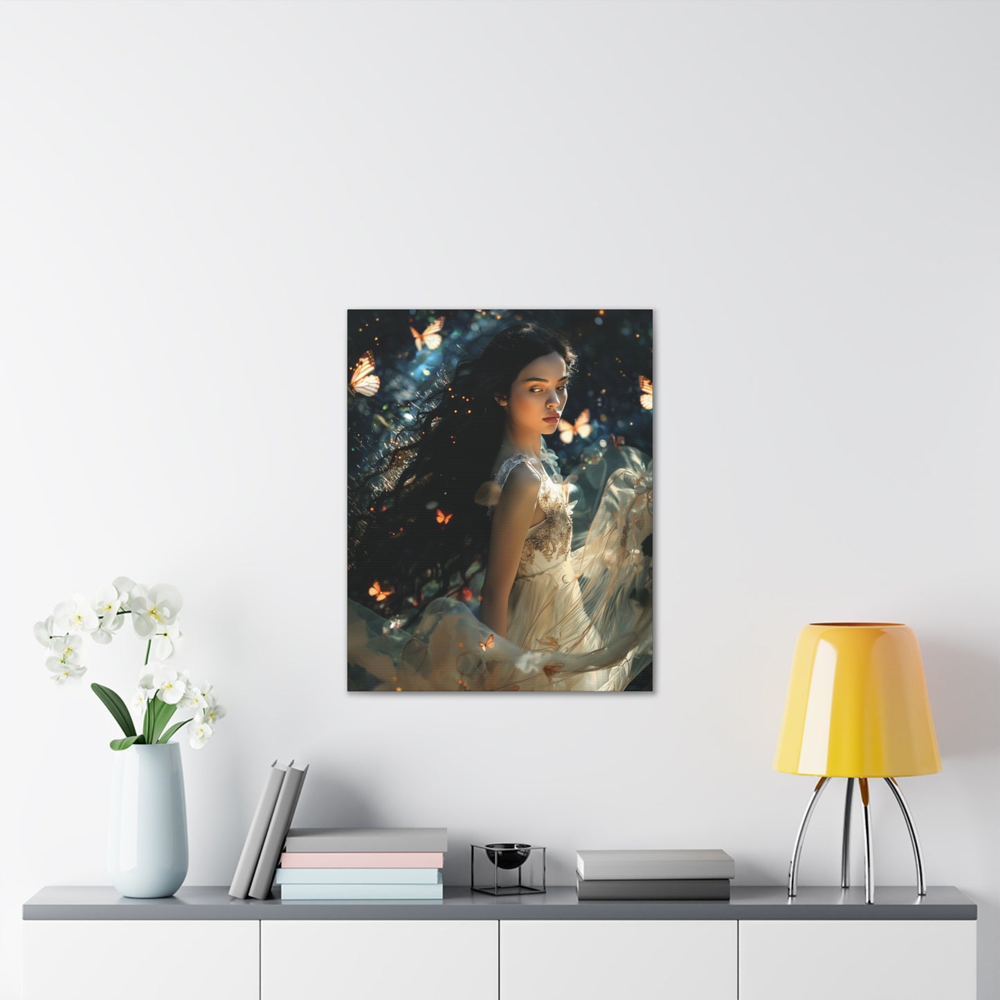 Butterfly Goddess 2 Canvas Stretched, 0.75"