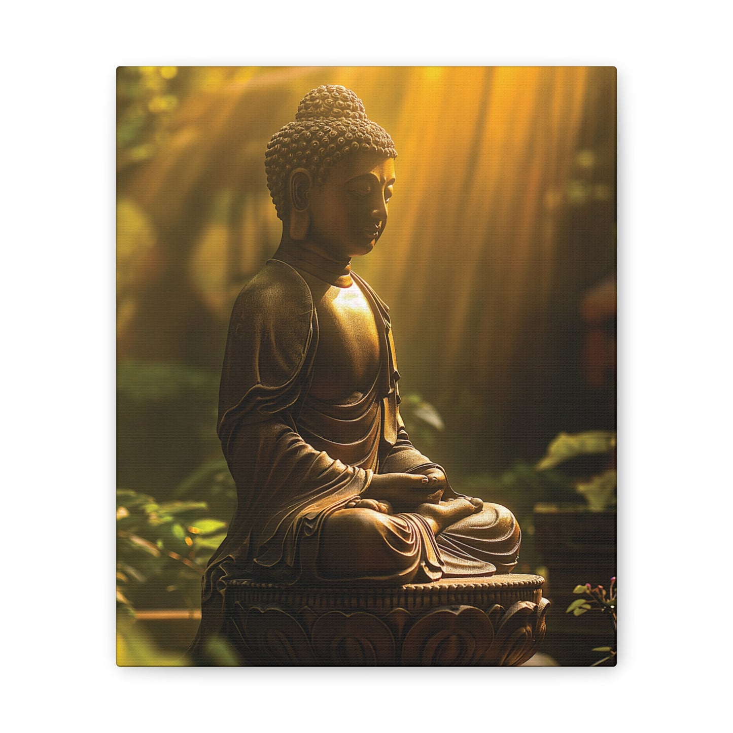 Buddha 26 Canvas Stretched, 0.75"
