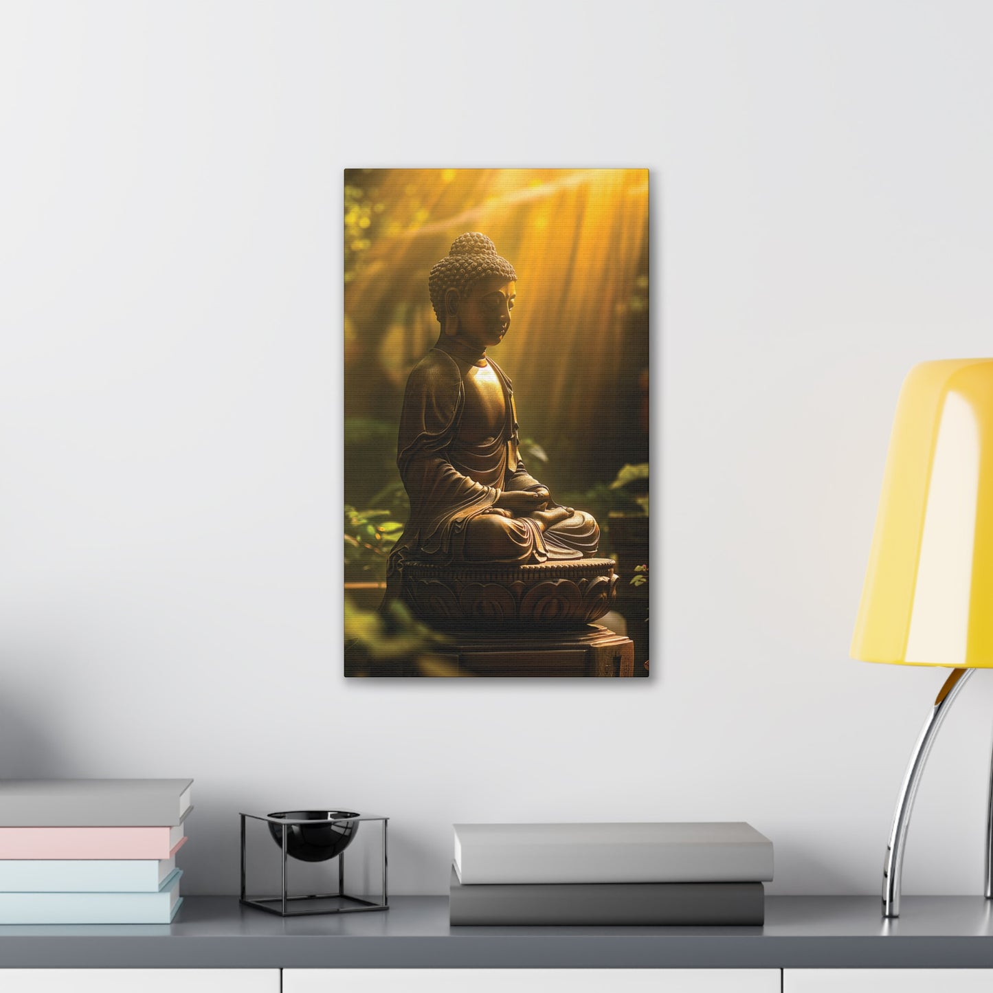 Buddha 26 Canvas Stretched, 0.75"
