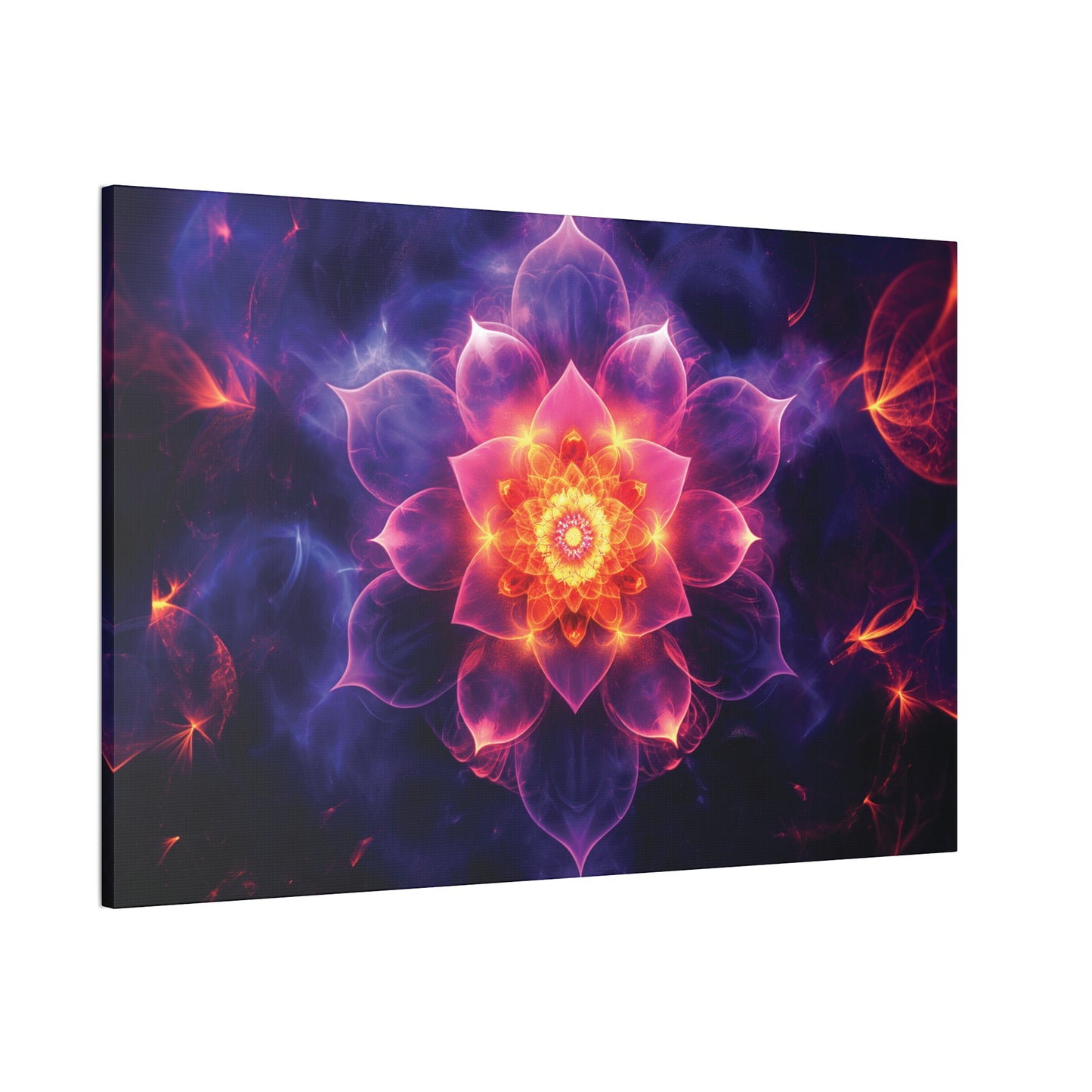 Deep Mandala 10 Canvas Stretched, 0.75"