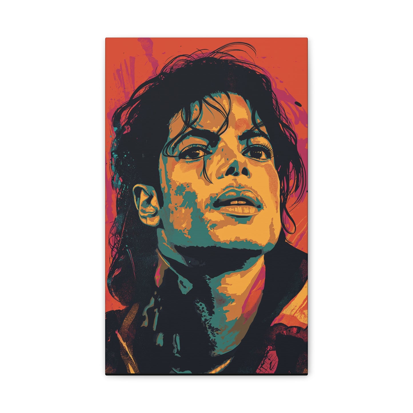 Jackson 2 Canvas Stretched, 0.75"