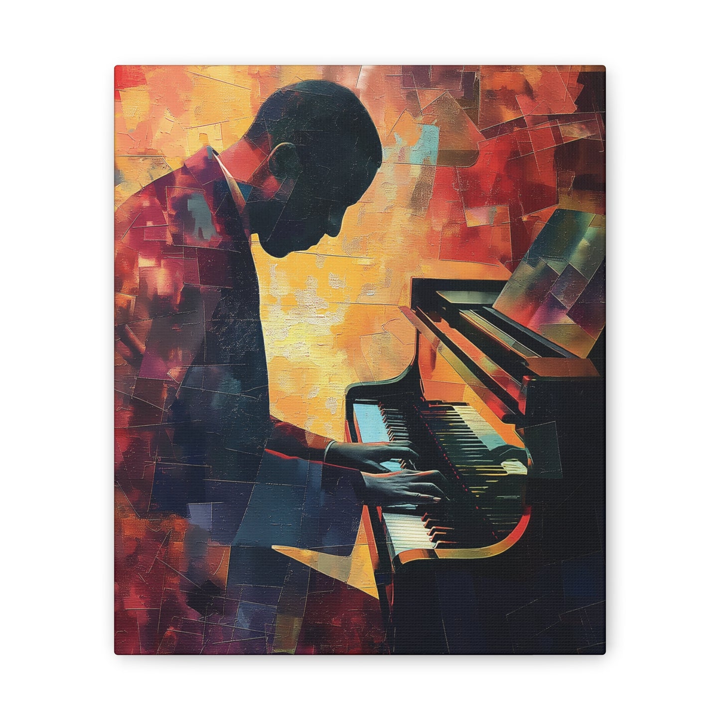 Piano 1 Canvas Stretched, 0.75"