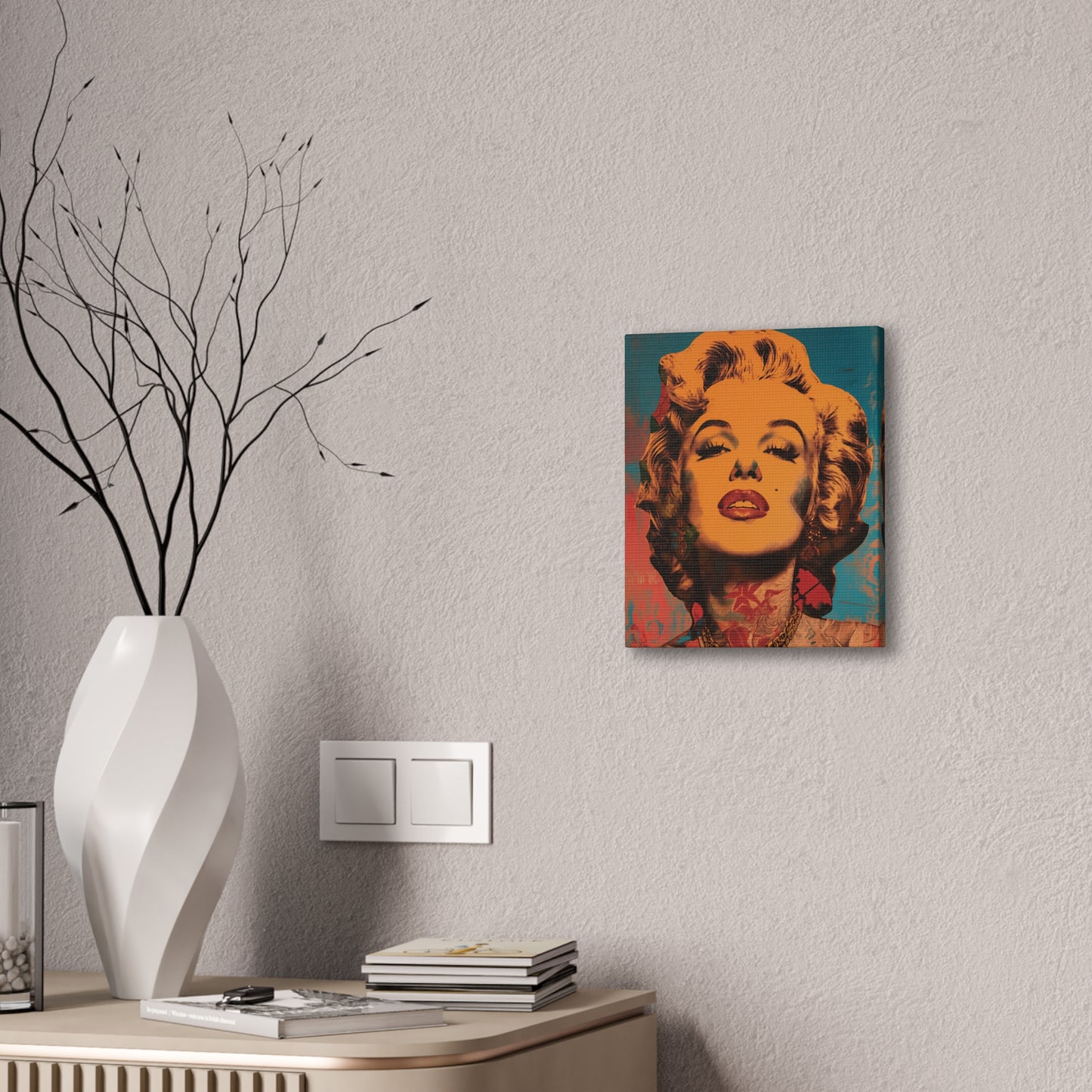 Marilyn 1 Canvas Stretched, 0.75"