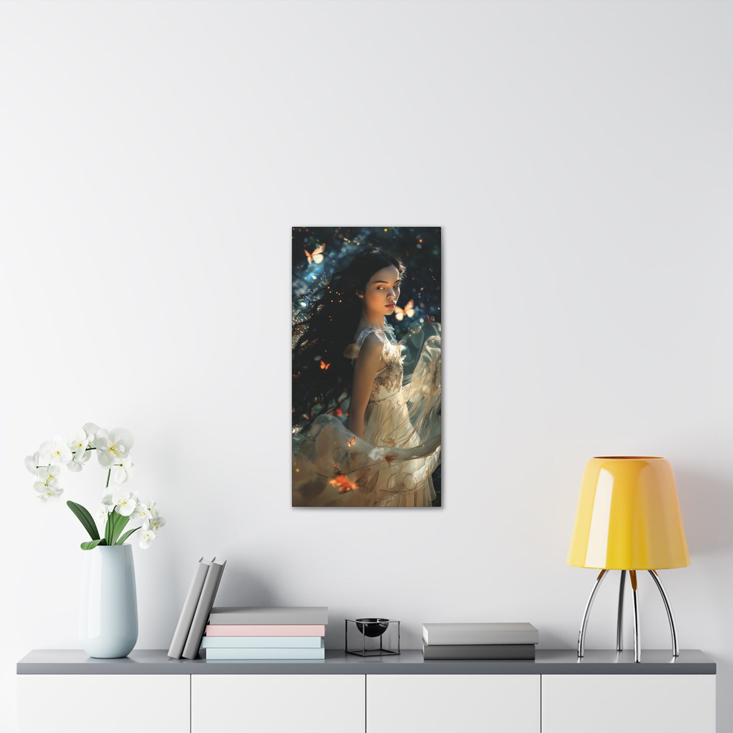 Butterfly Goddess 2 Canvas Stretched, 0.75"
