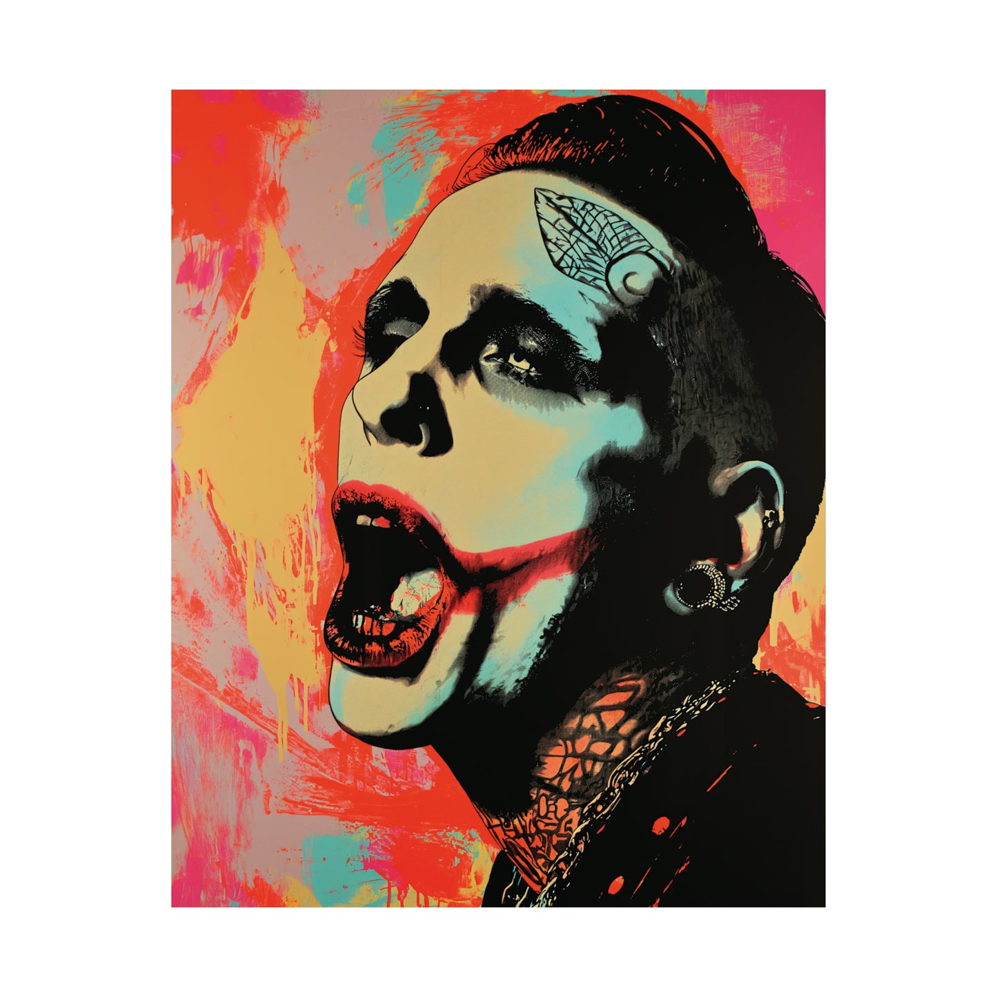 Manson 1 Matte Vertical Posters