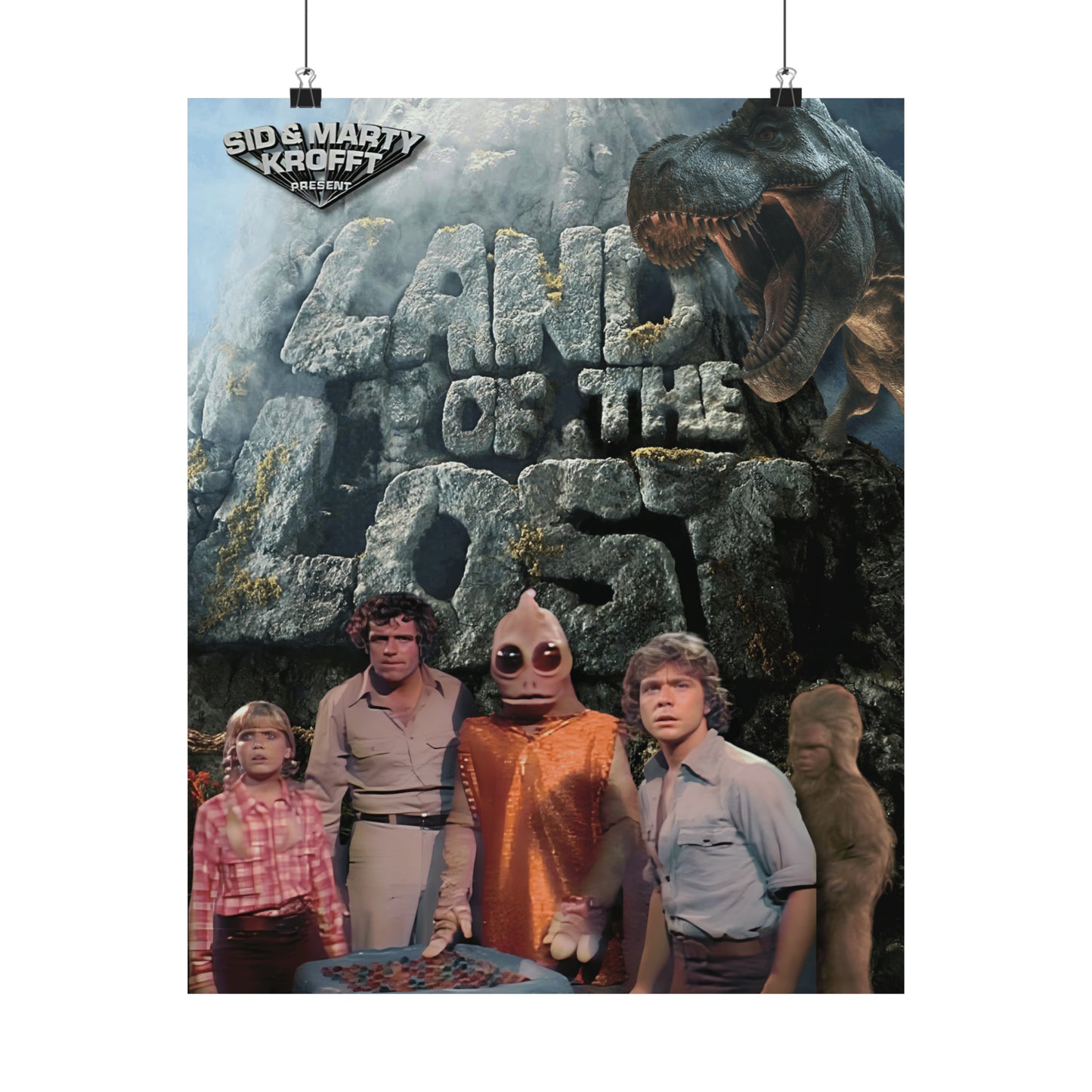 Land of the Lost Matte Vertical Posters
