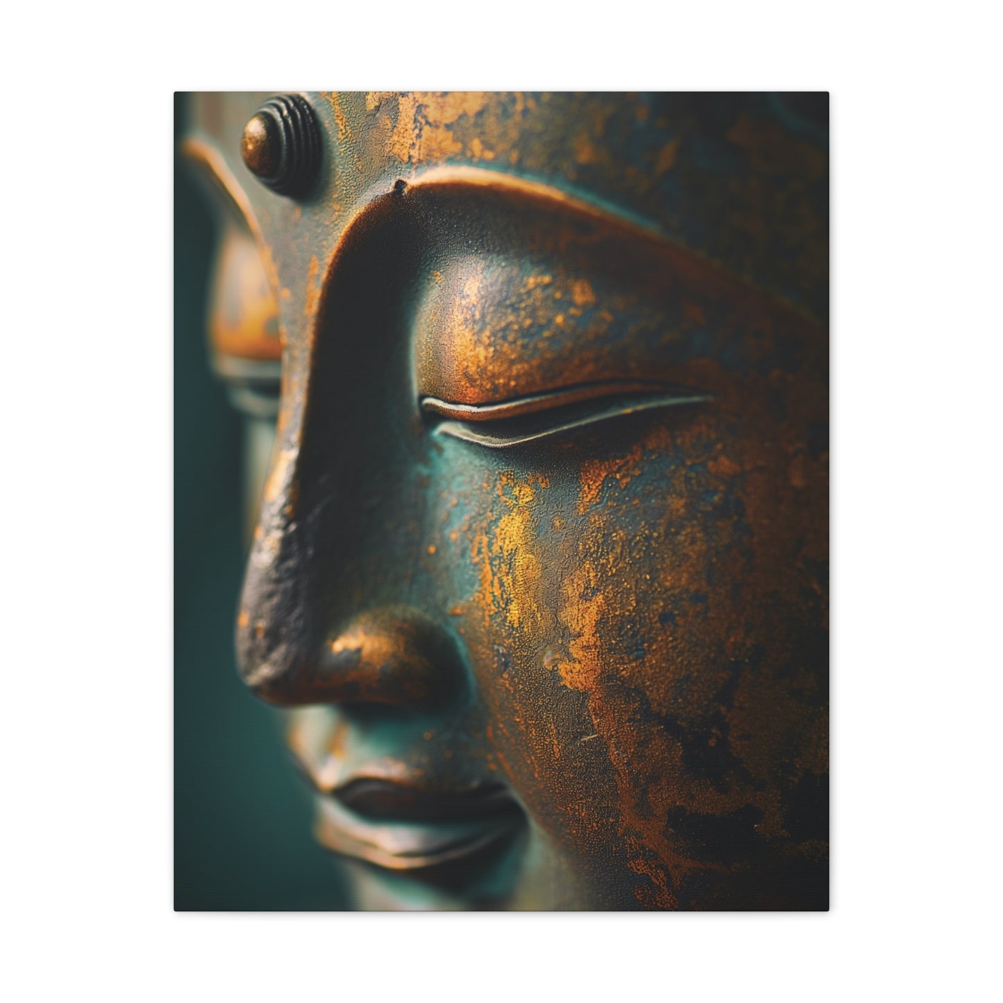 Buddha 22 Canvas Stretched, 0.75"