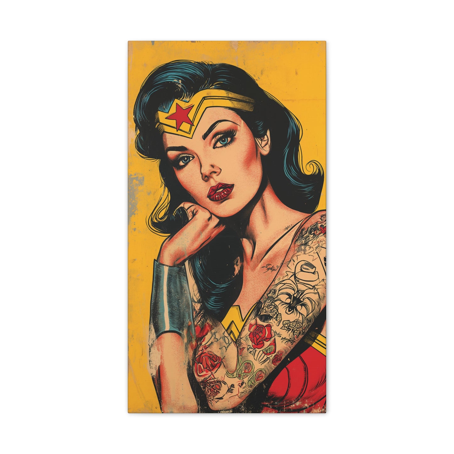 Wonder 1 Canvas Stretched, 0.75"