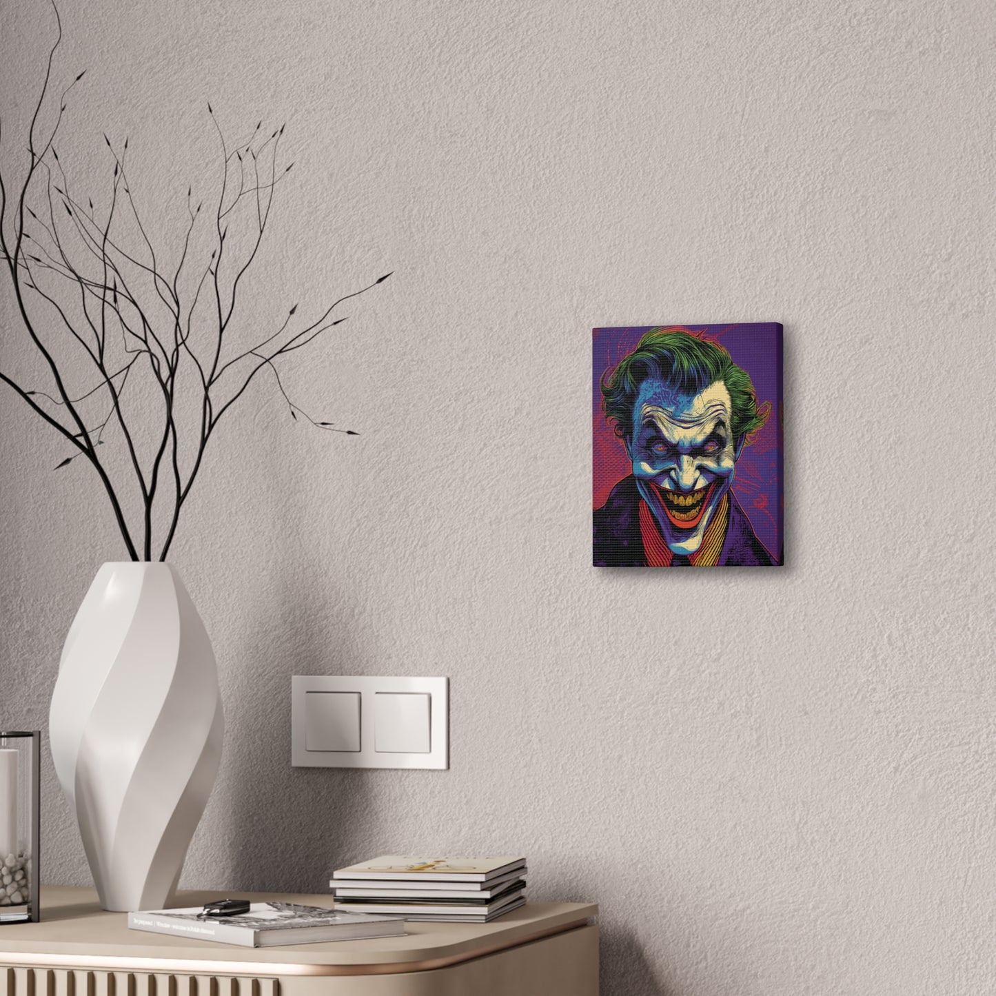 Joker 1 Canvas Stretched, 0.75"