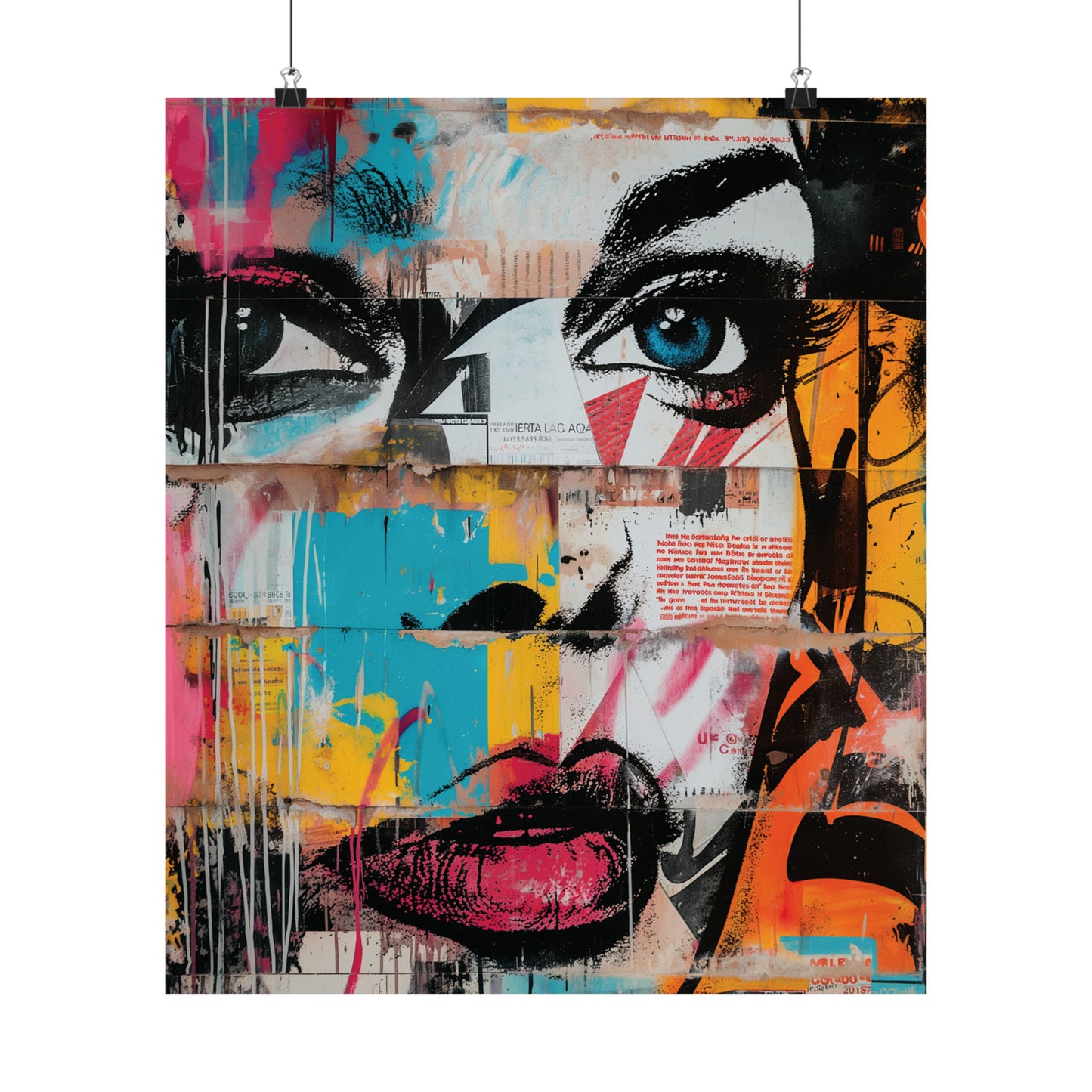 Girl 5 Matte Vertical Posters