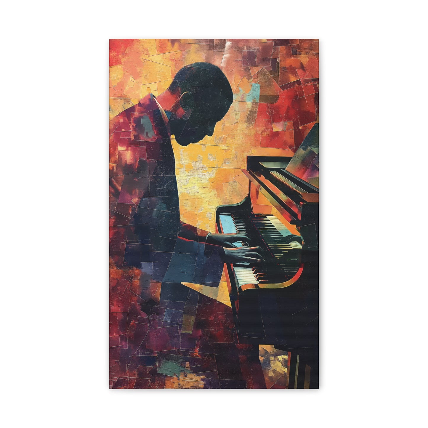 Piano 1 Canvas Stretched, 0.75"