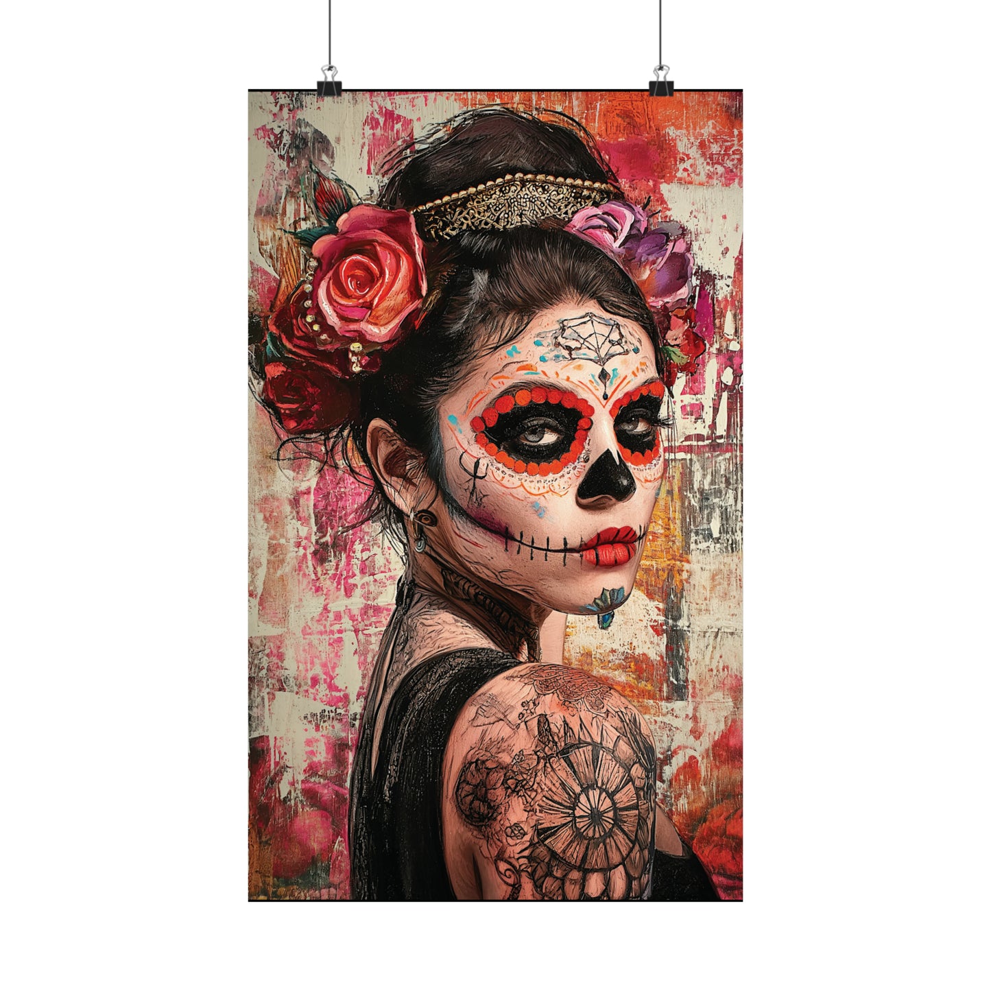 Day of the Dead 1 Matte Vertical Posters