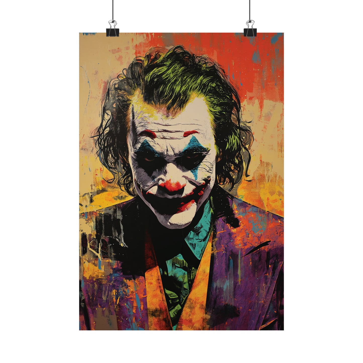 Joker 1 Matte Vertical Posters