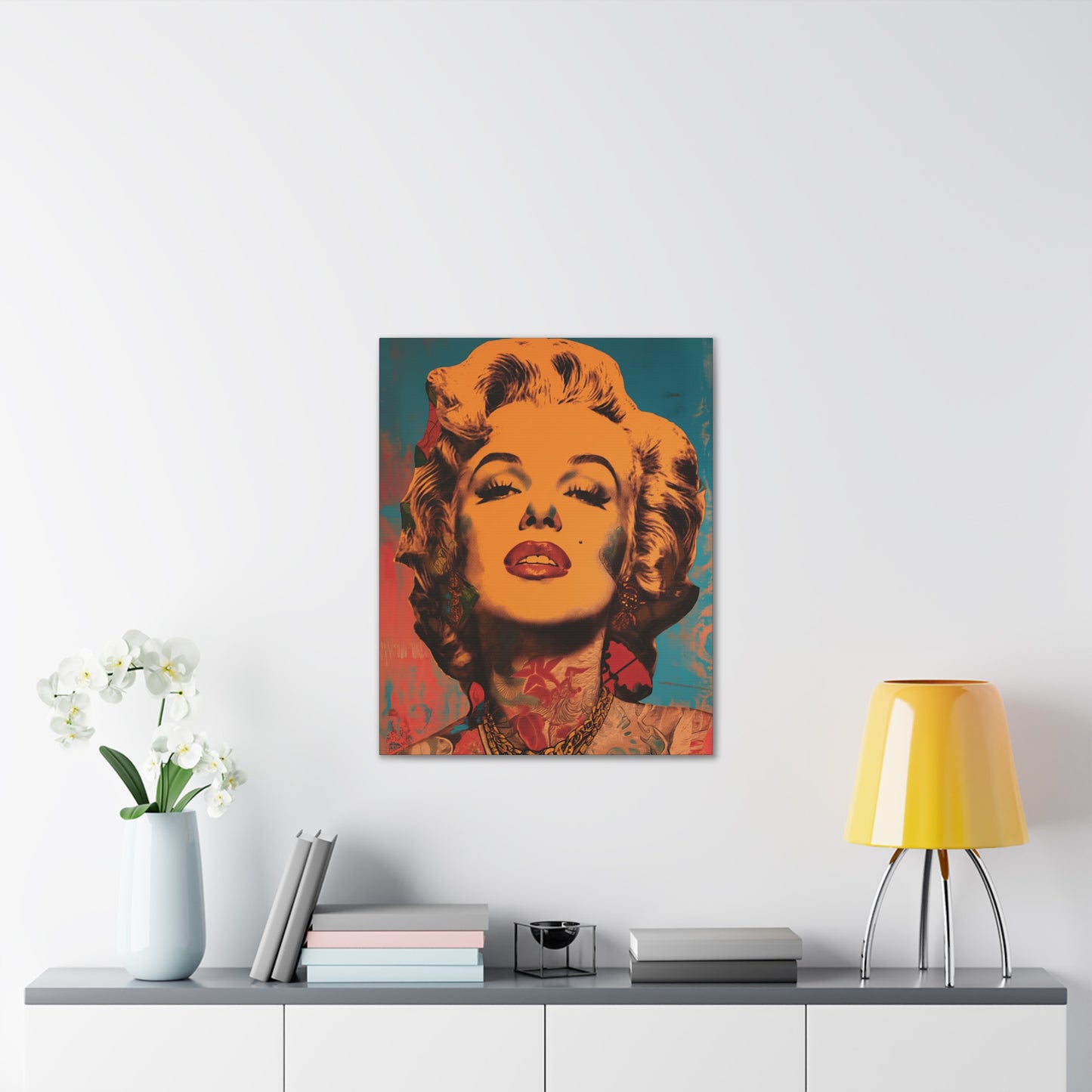 Marilyn 1 Canvas Stretched, 0.75"