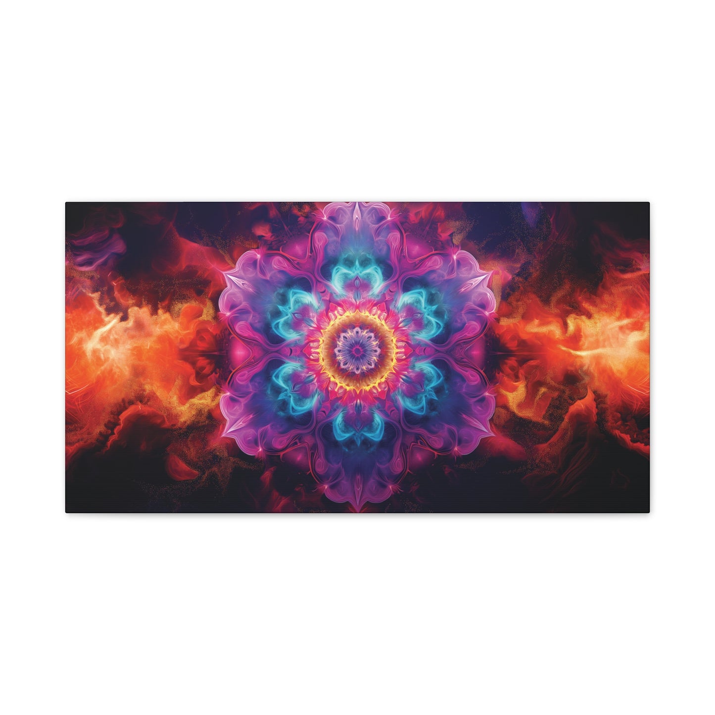Deep Mandala 1 Canvas Stretched, 0.75"