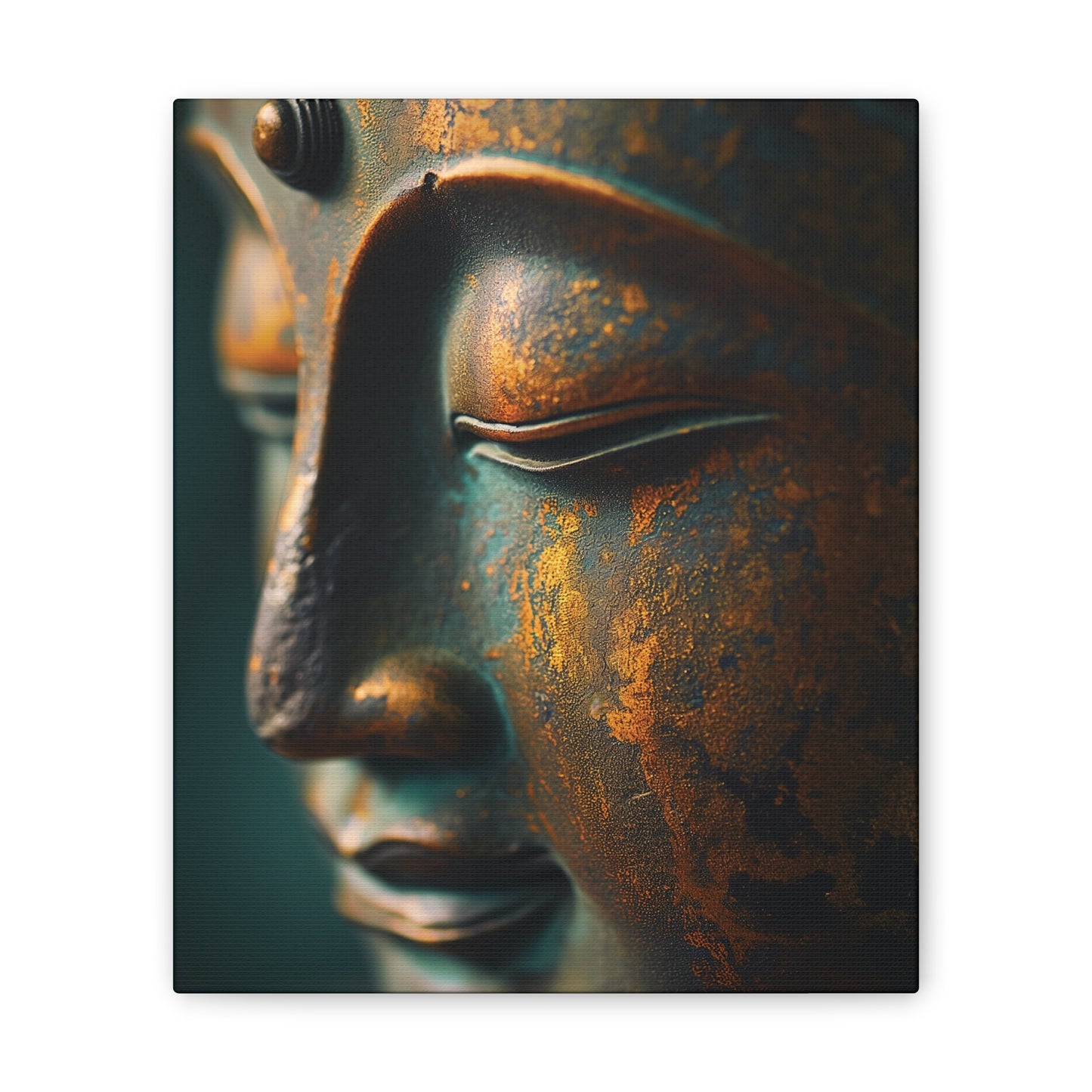 Buddha 22 Canvas Stretched, 0.75"