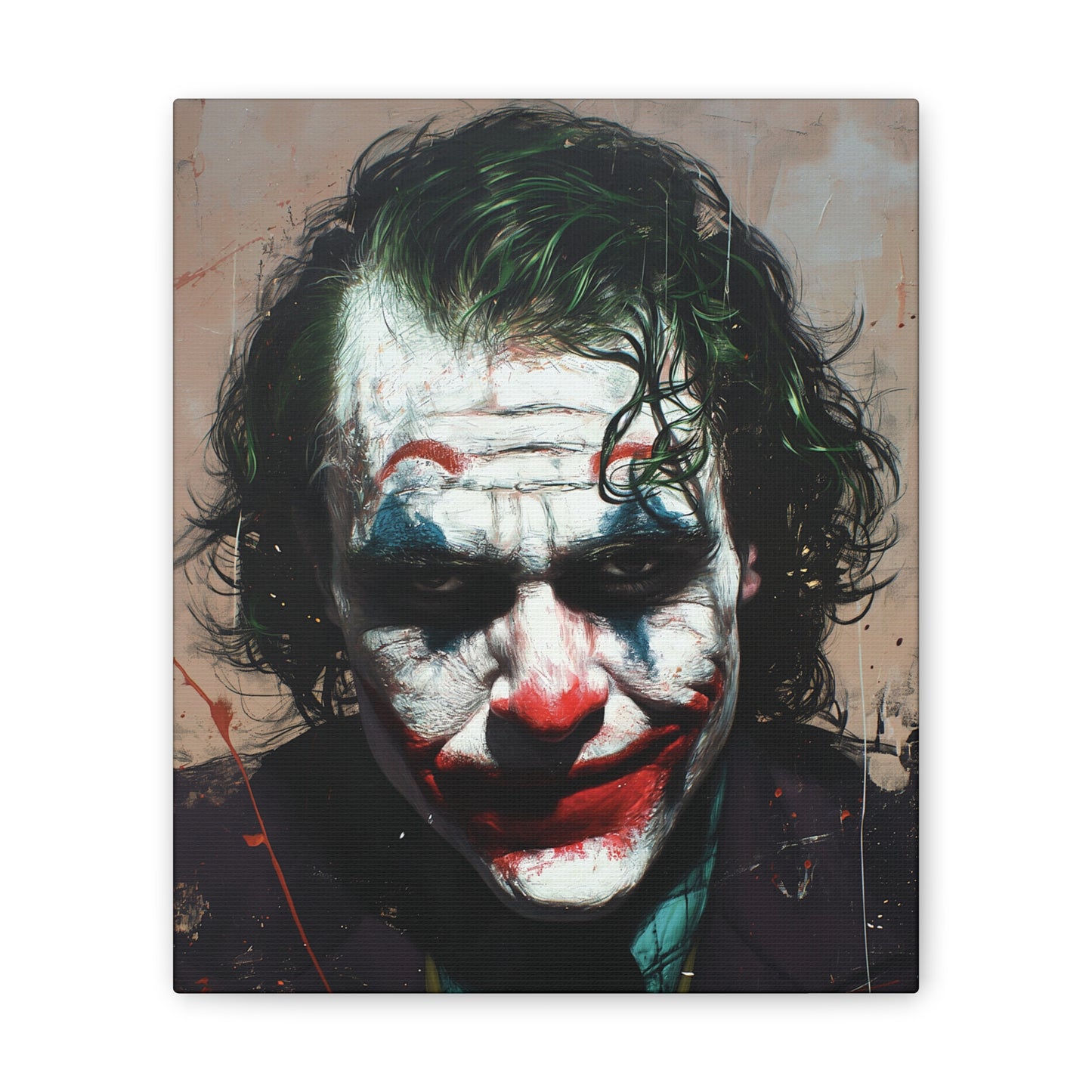 Joker 2 Canvas Stretched, 0.75"