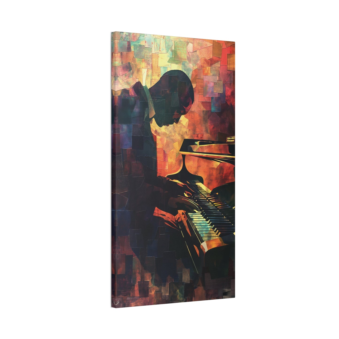 Piano 2 Canvas Stretched, 0.75"