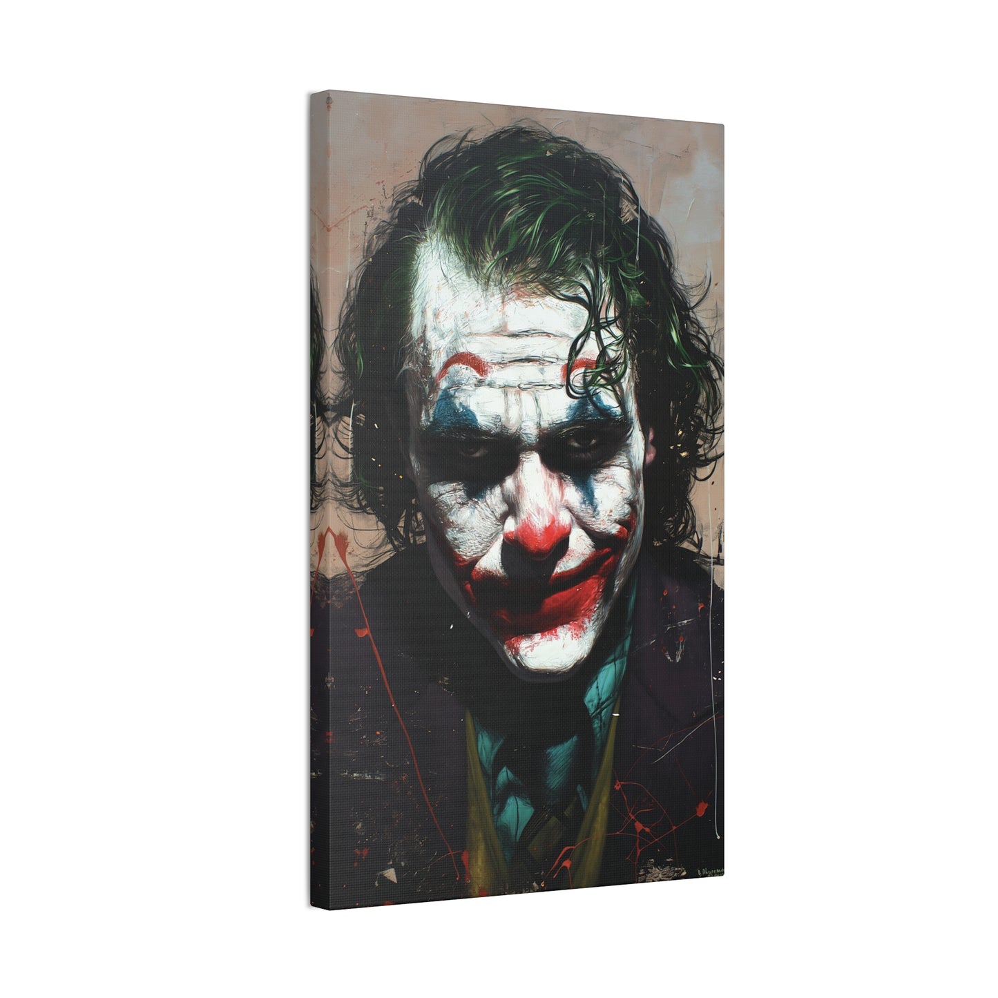 Joker 2 Canvas Stretched, 0.75"