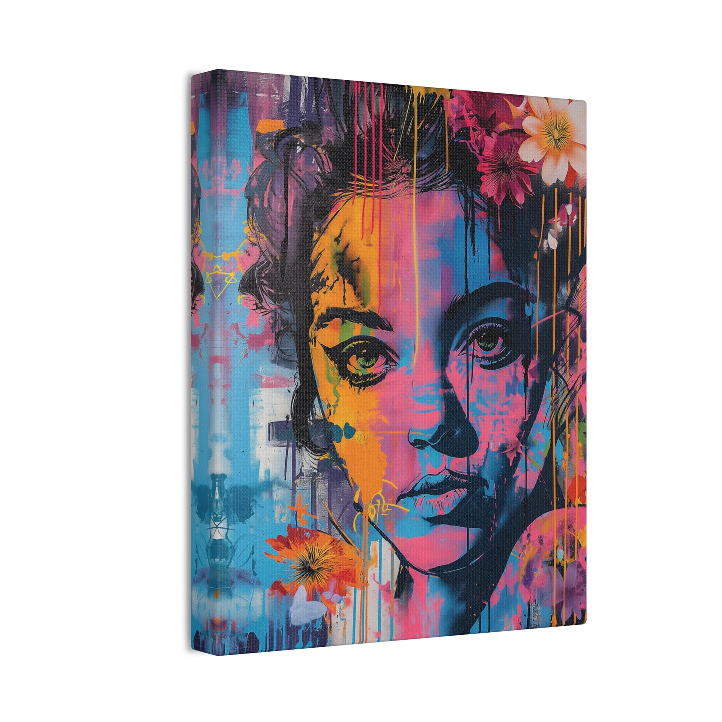 Girl 6 Canvas Stretched, 0.75"