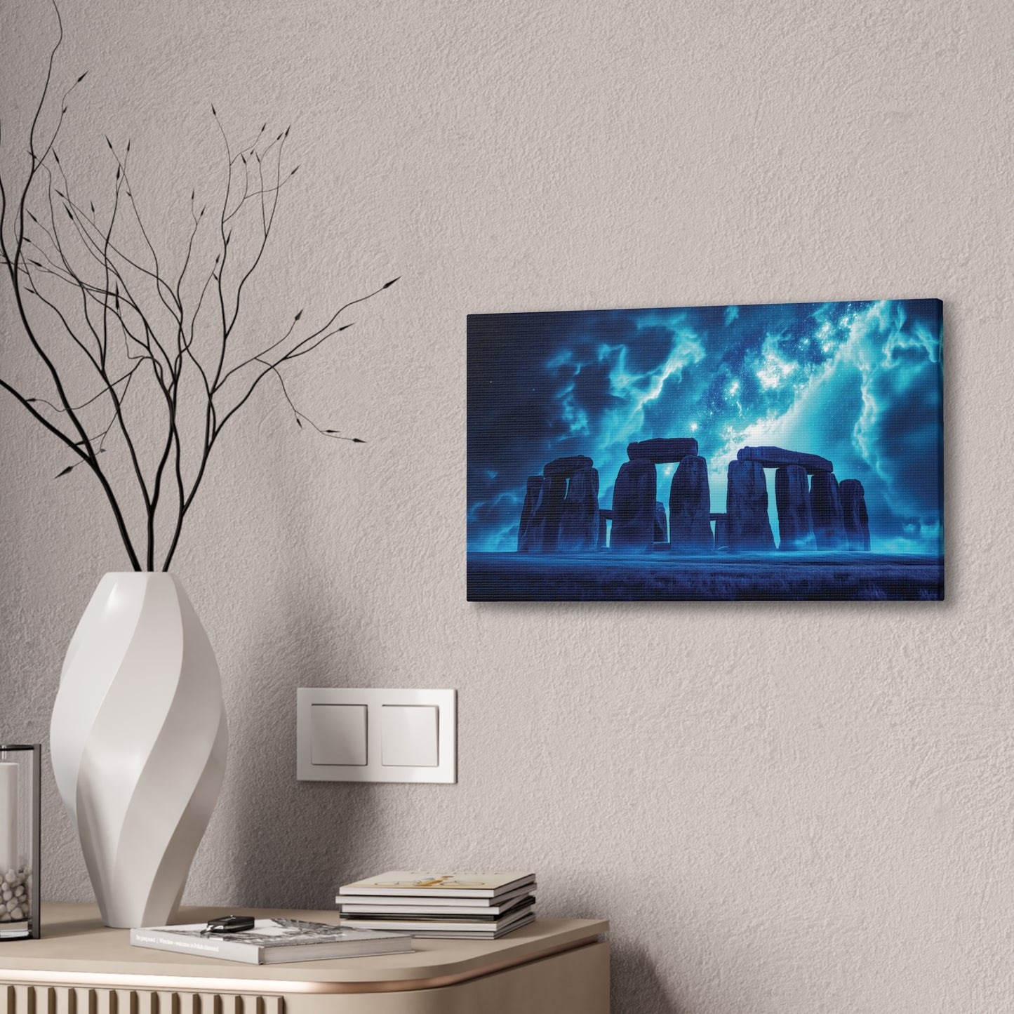 Stonehenge Energy 2 Canvas Stretched, 0.75"