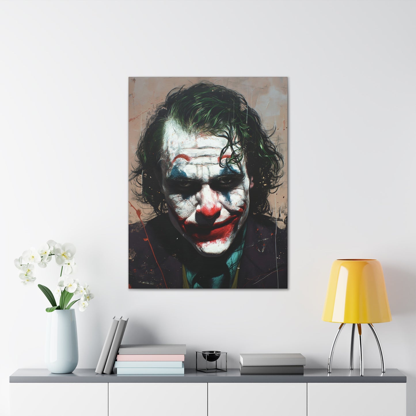 Joker 2 Canvas Stretched, 0.75"