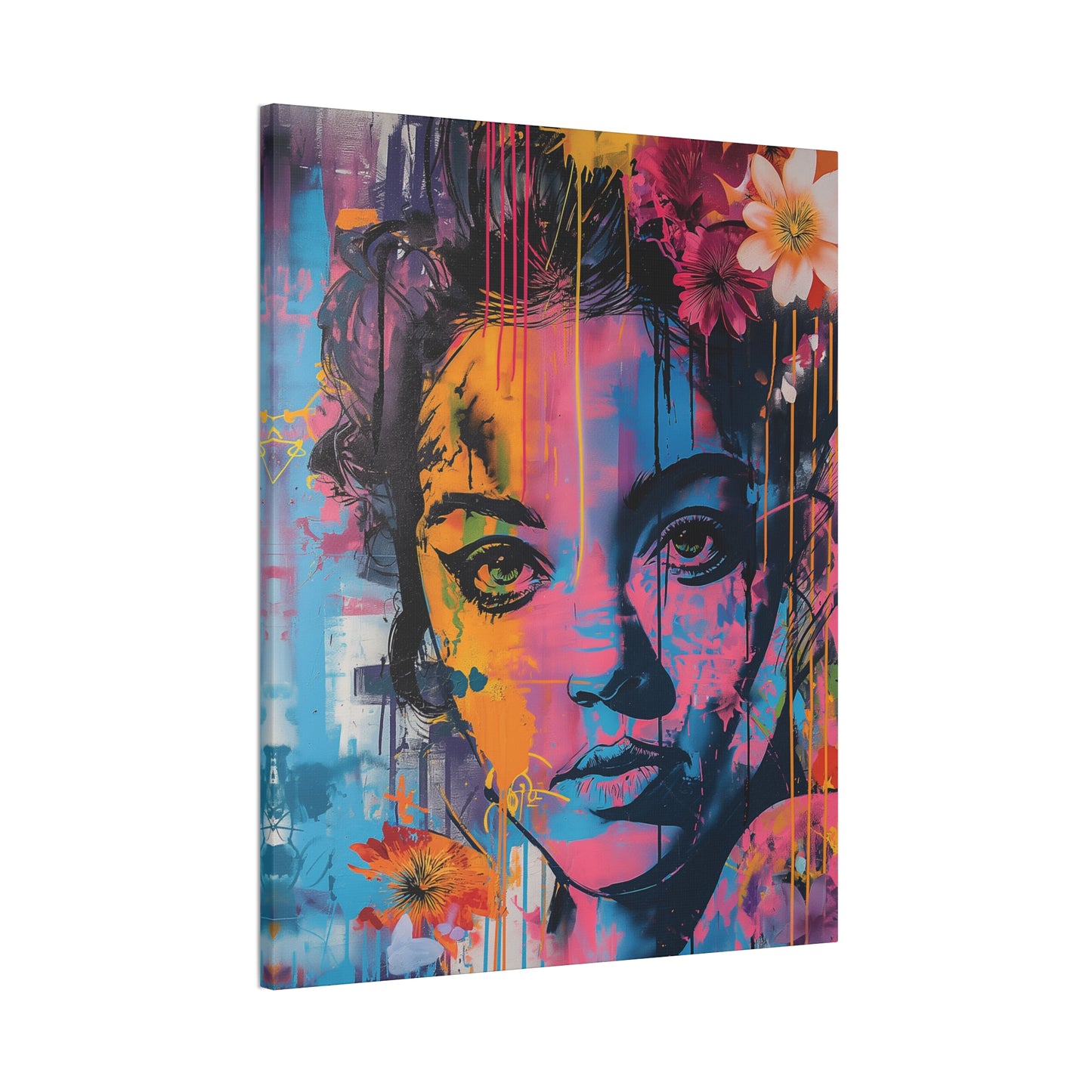 Girl 6 Canvas Stretched, 0.75"