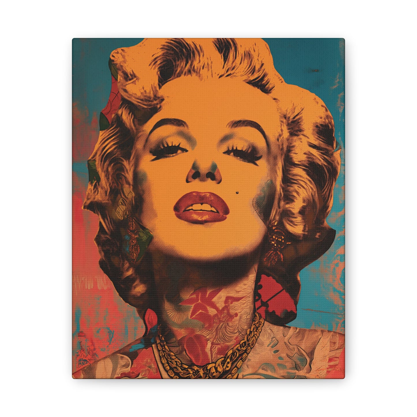 Marilyn 1 Canvas Stretched, 0.75"