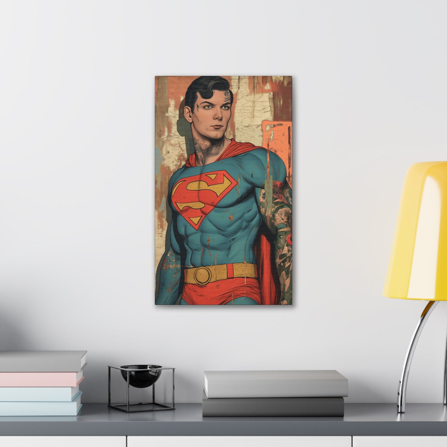Super 1 Canvas Stretched, 0.75"