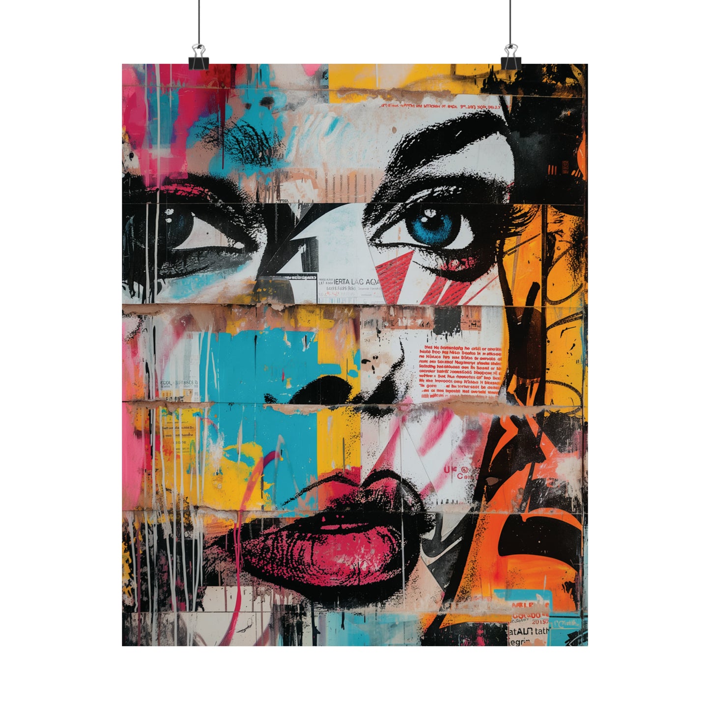 Girl 5 Matte Vertical Posters