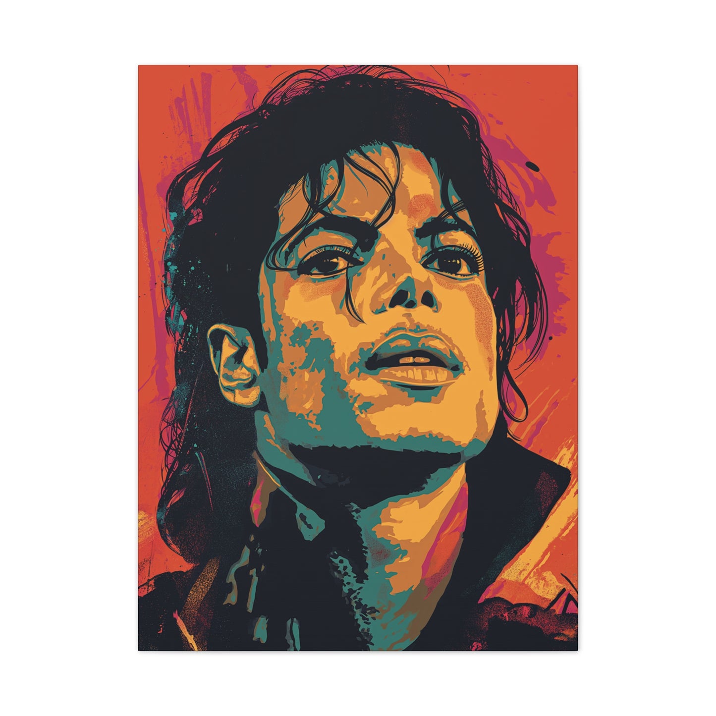 Jackson 2 Canvas Stretched, 0.75"