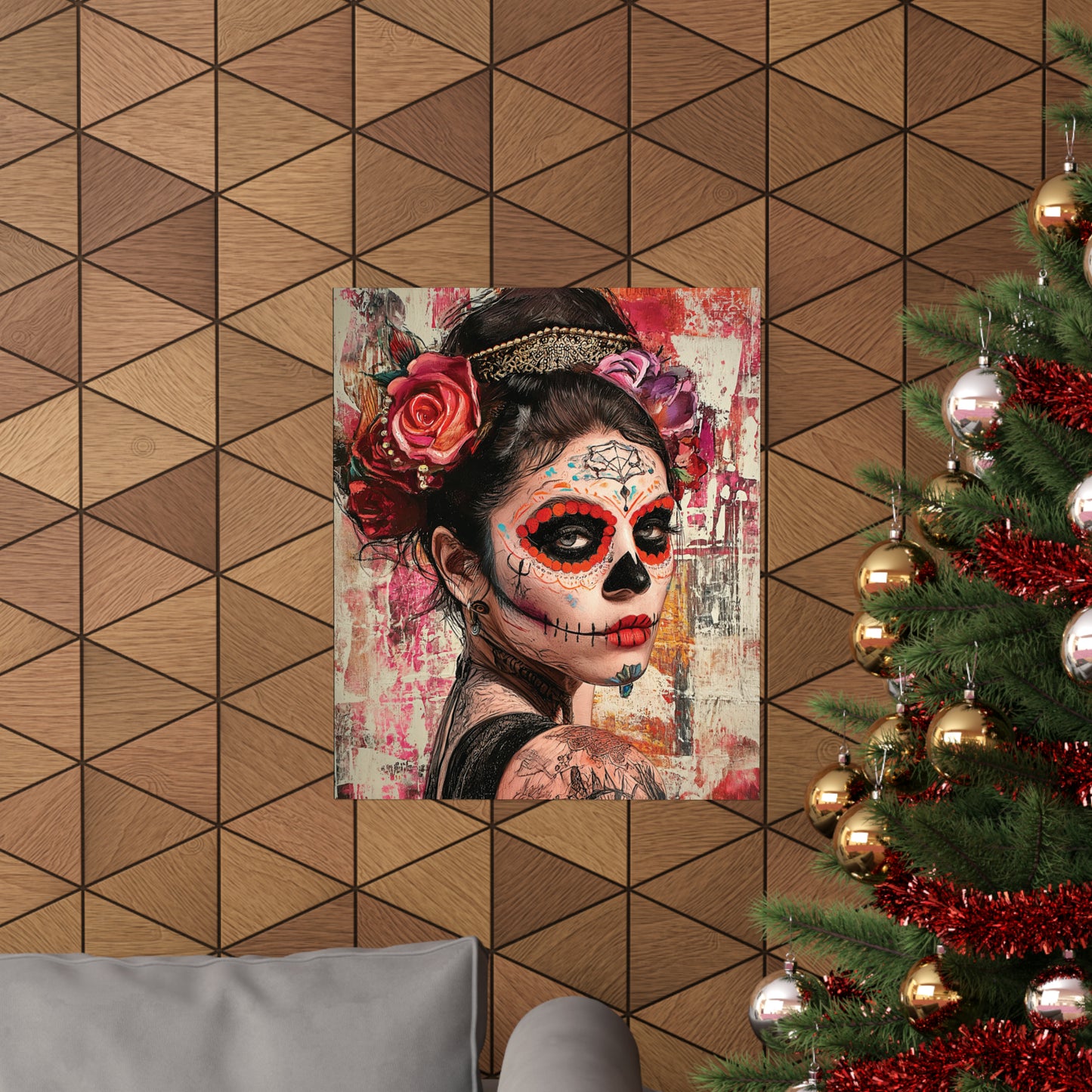 Day of the Dead 1 Matte Vertical Posters