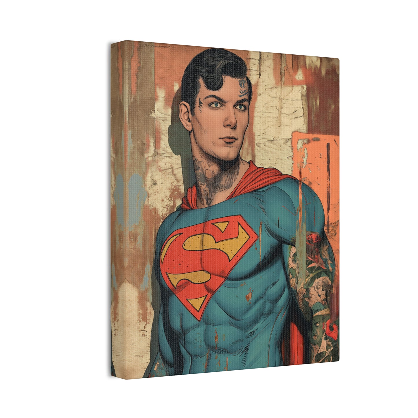 Super 1 Canvas Stretched, 0.75"